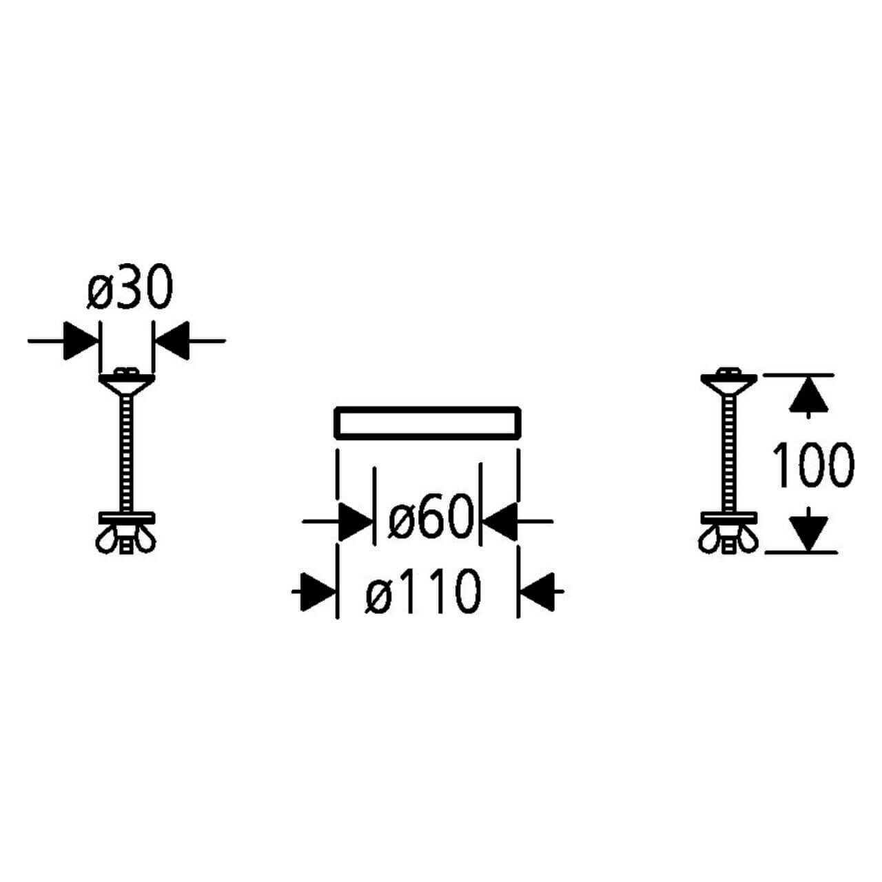 Grohe Befestigungssatz