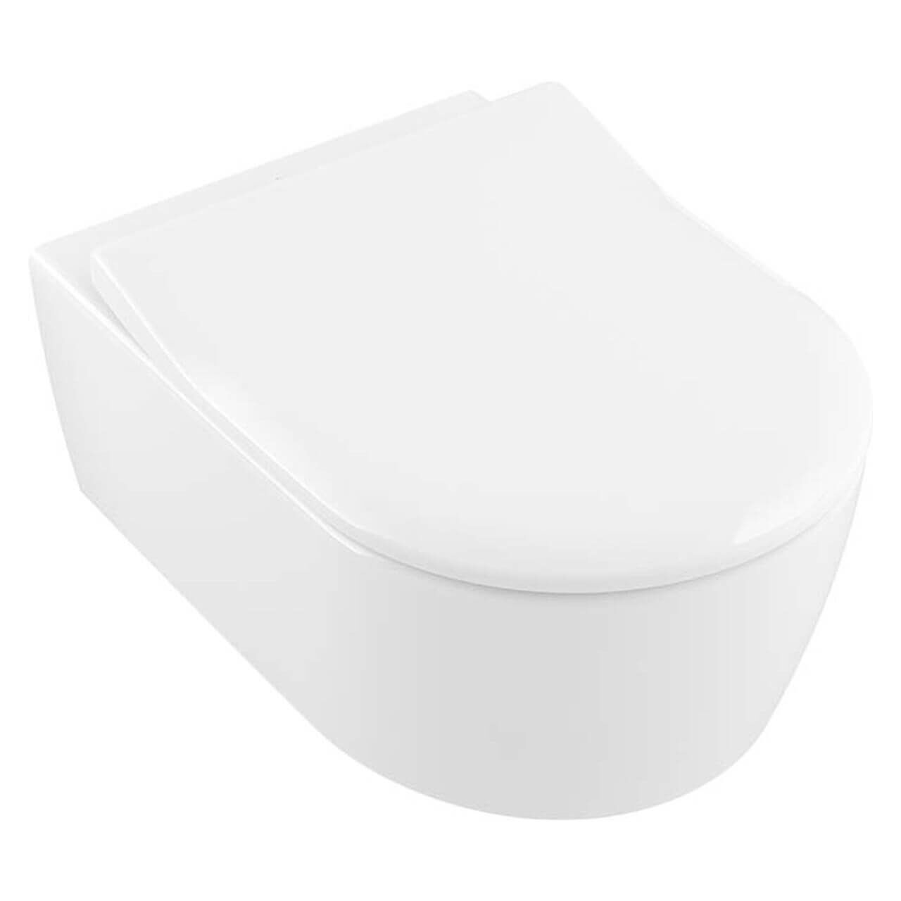 Villeroy & Boch Combi-Pack-Wand-Tiefspül-WC Avento DirectFlush C-Plus Weiß