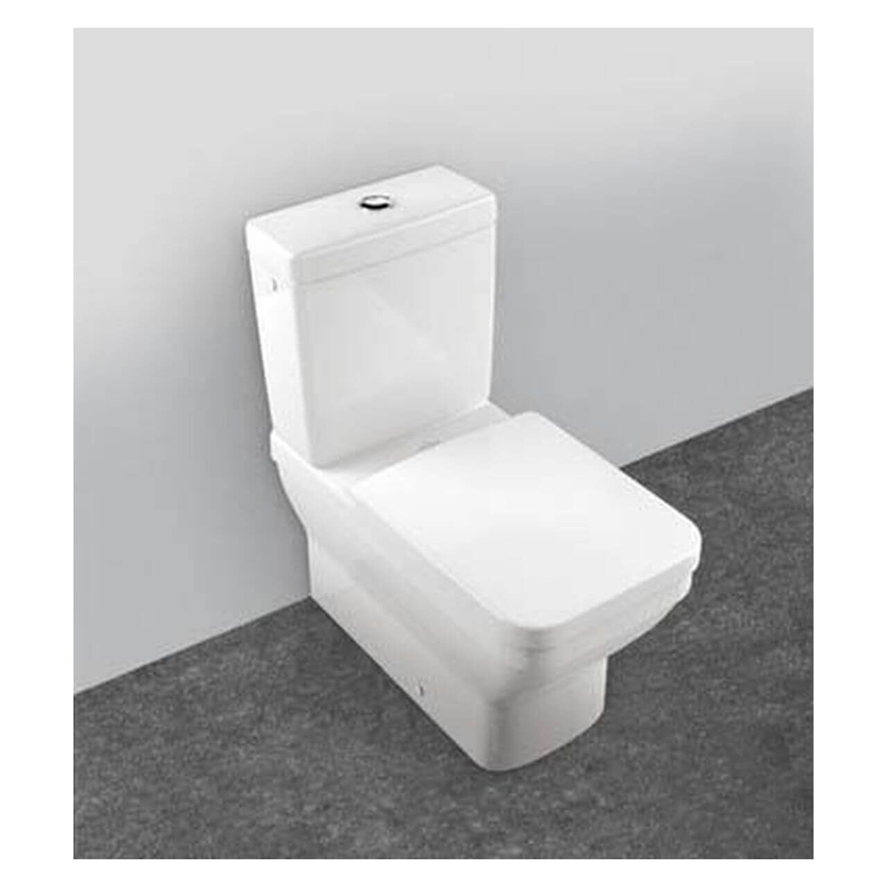 Villeroy & Boch WC-Sitz eckig Architectura Soft Closing Weiß (9M58S101)