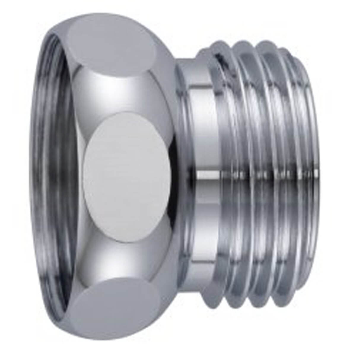 Neoperl Reduziernippel M 22 x 1 x 1/2" Sechskant Messing verchromt