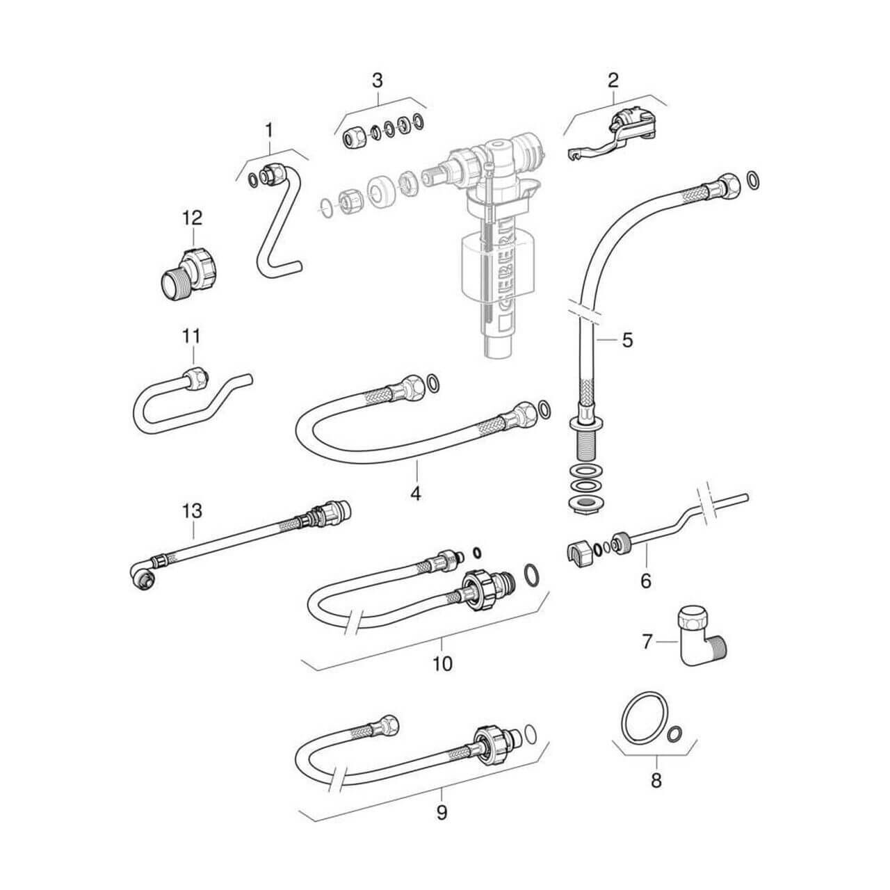 Geberit Wand-WC-Element Kombifix BH 108 cm mit Sigma UP-Spülkasten (110300005) – jetzt bei Meds24 Geberit Wand-WC-Element Kombifix BH 108 cm mit Sigma UP-Spülkasten (110300005)