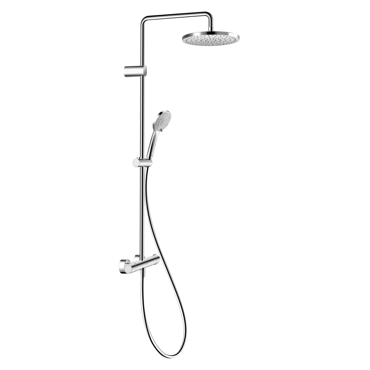 Duravit Duschsystem MinusFlow 354 mm mit Thermostat Chrom (TH4282008010)