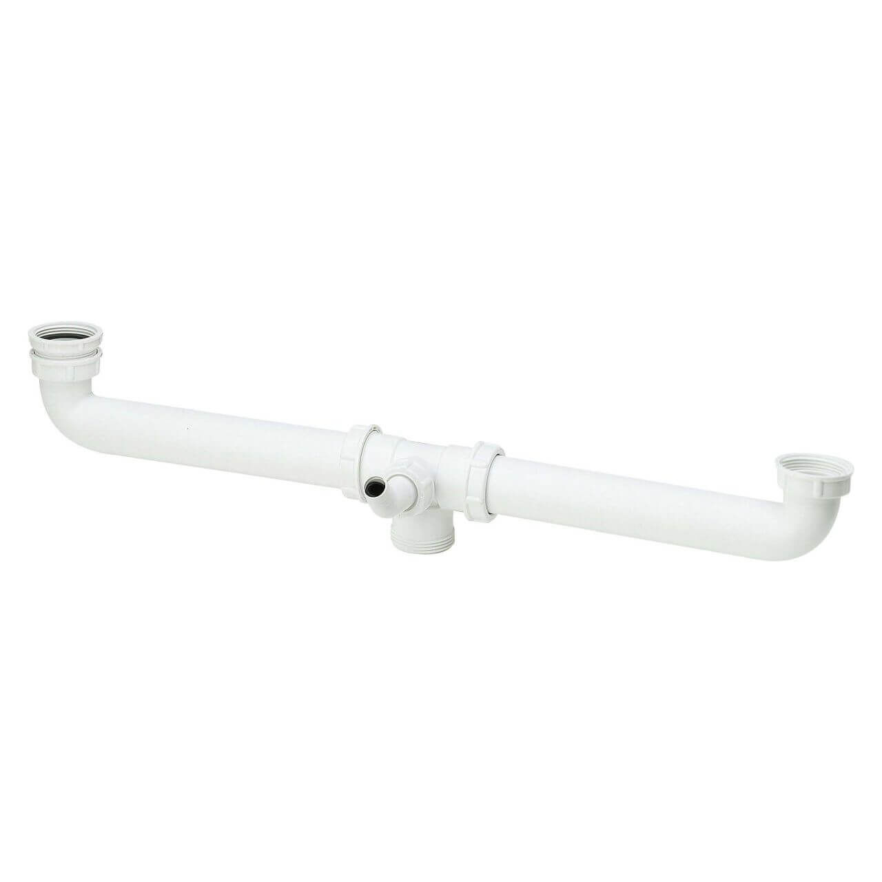 Viega Ablaufverbindung G 1 1/2 x 180–600 mm Weiß (113063)