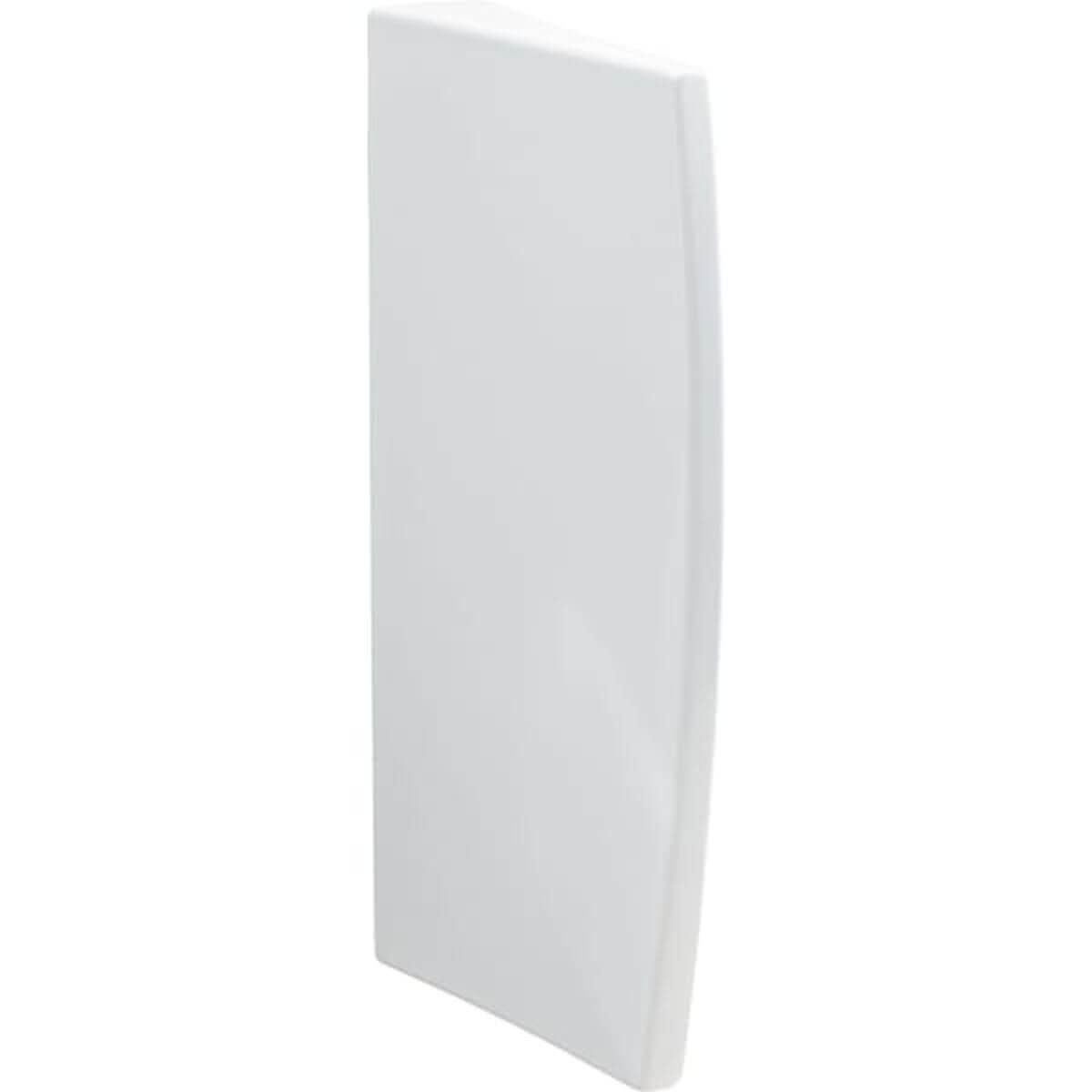 Geberit Urinal-Trennwand weiß 10x70x40 cm mit Befestigung