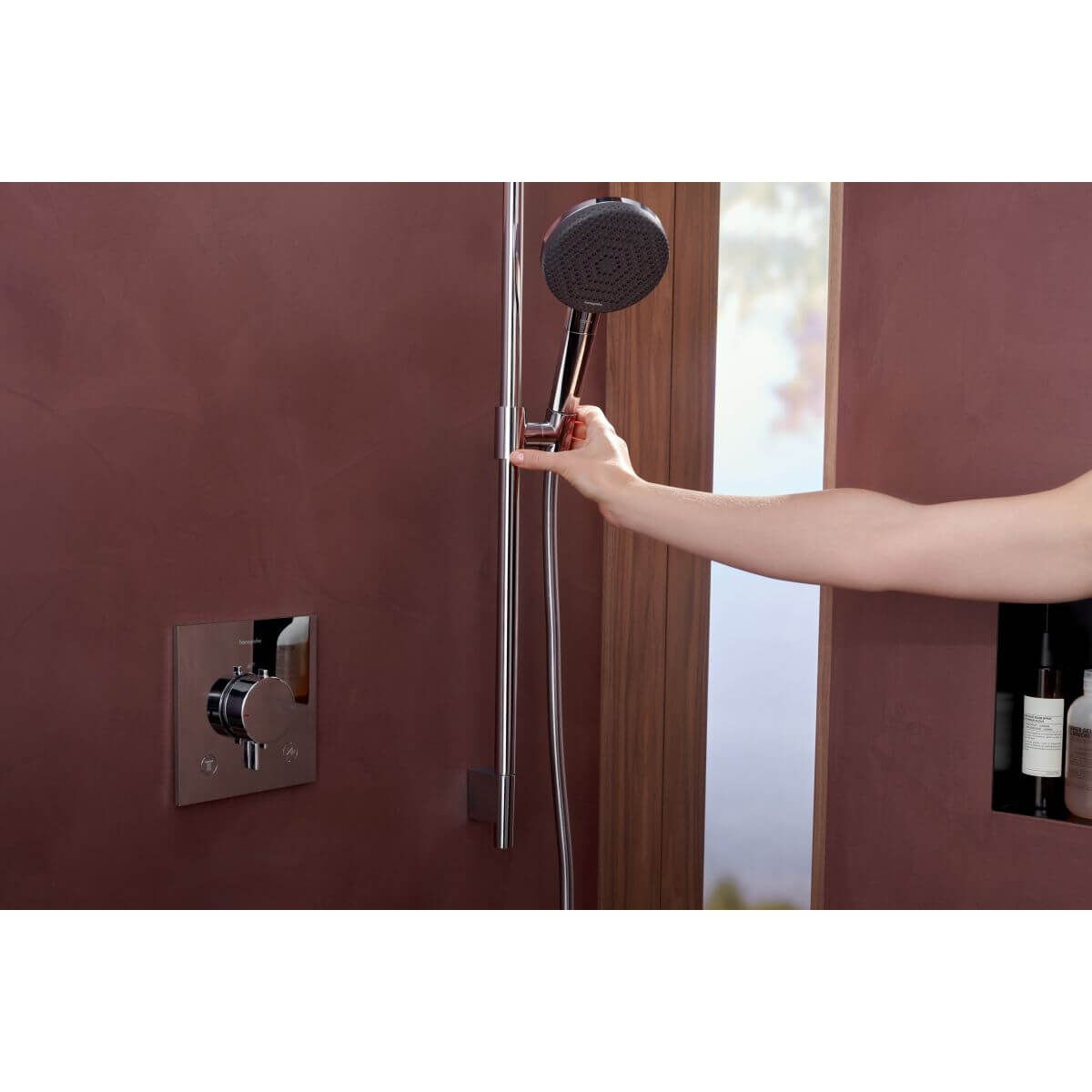 Hansgrohe Thermostat Ecostat Comfort E UP für 2 Verbraucher 24 l/min chrom