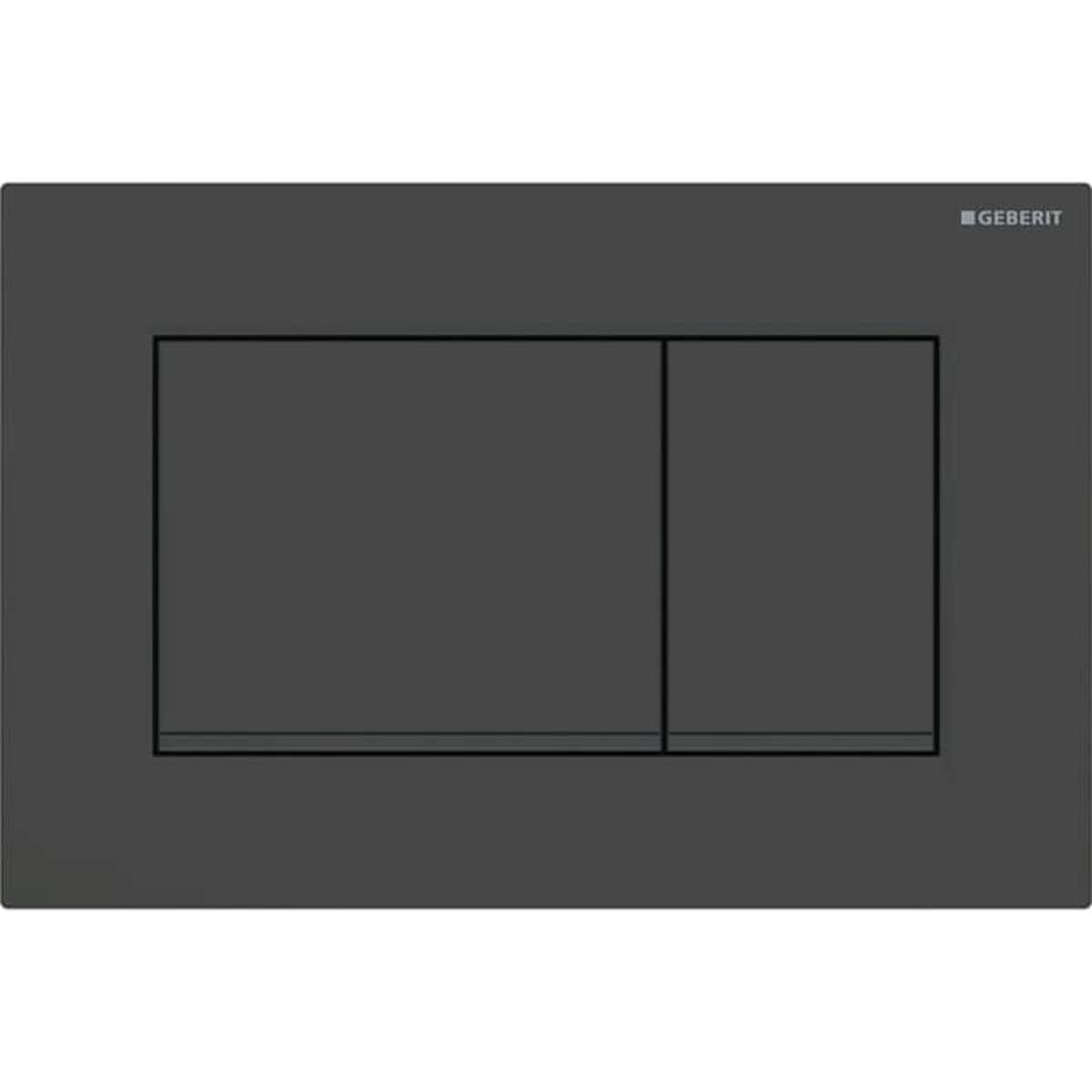 Geberit Betätigungsplatte Sigma Schwarz 246x164x12 mm