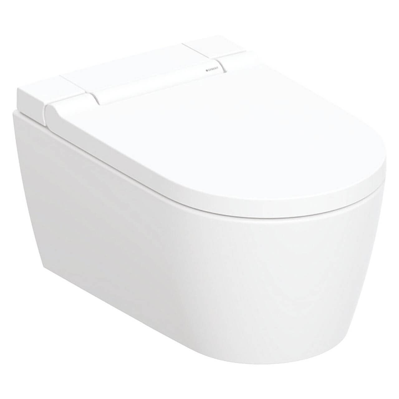 Geberit Dusch-WC AquaClean Sela, spülrandlos mit WhirlSpray & Fernbedienung