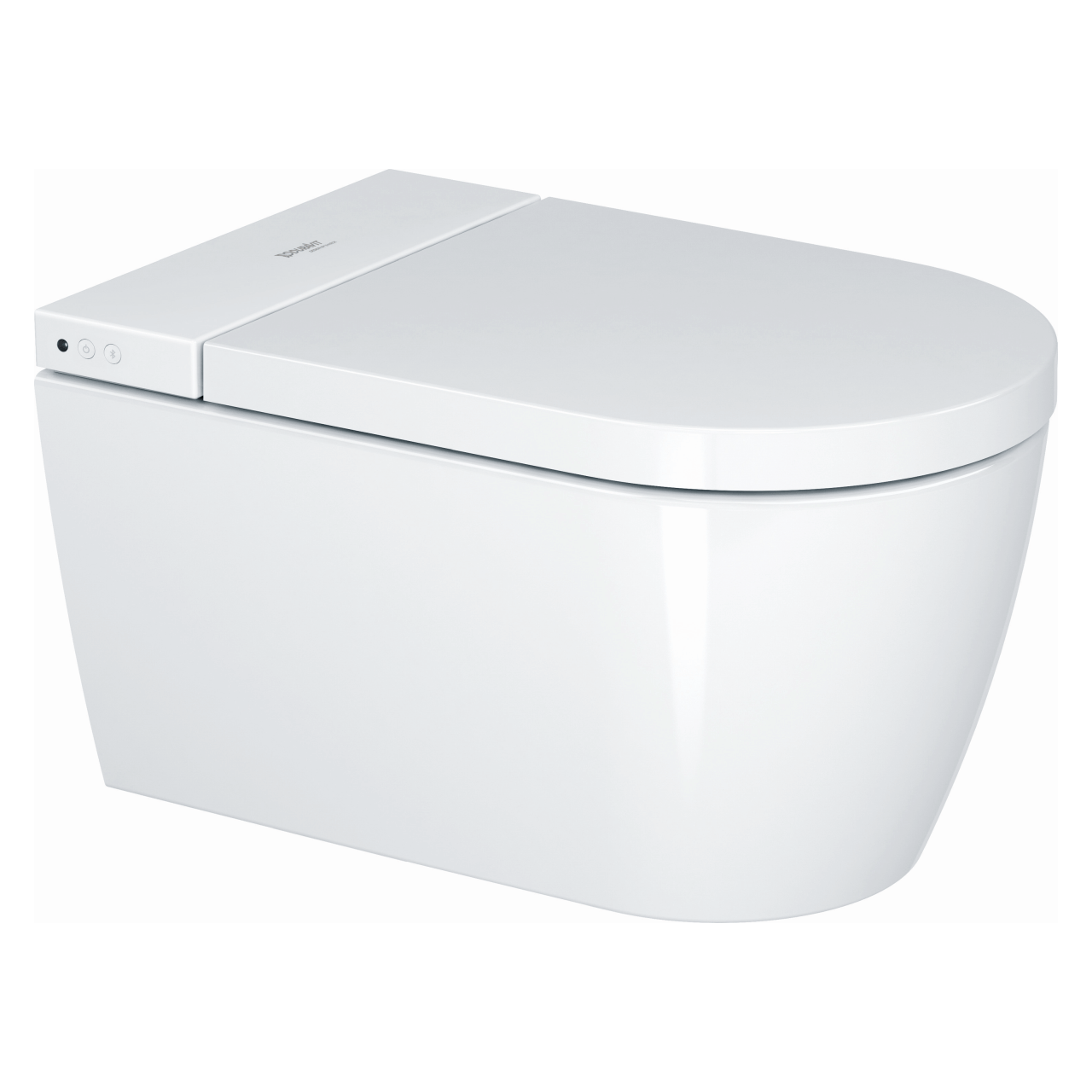 Duravit Wand-WC Starck Plus Compact 37,8x57,5 cm Rimless Weiß