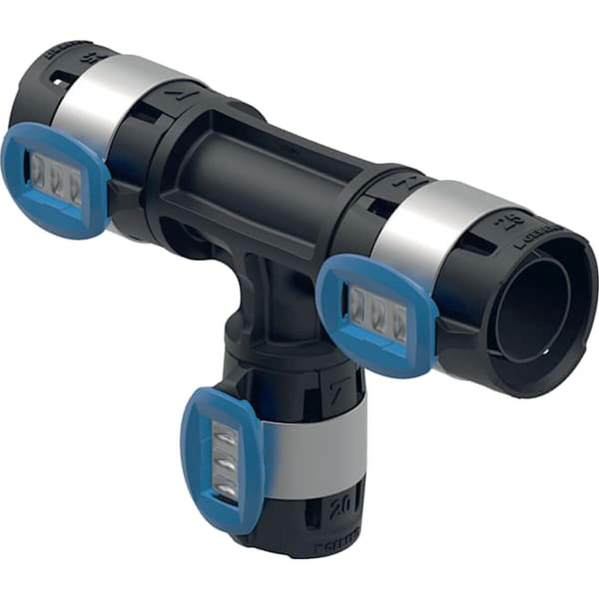 Geberit T-Stück FlowFit Ø 25 x 25 x 20 mm reduziert