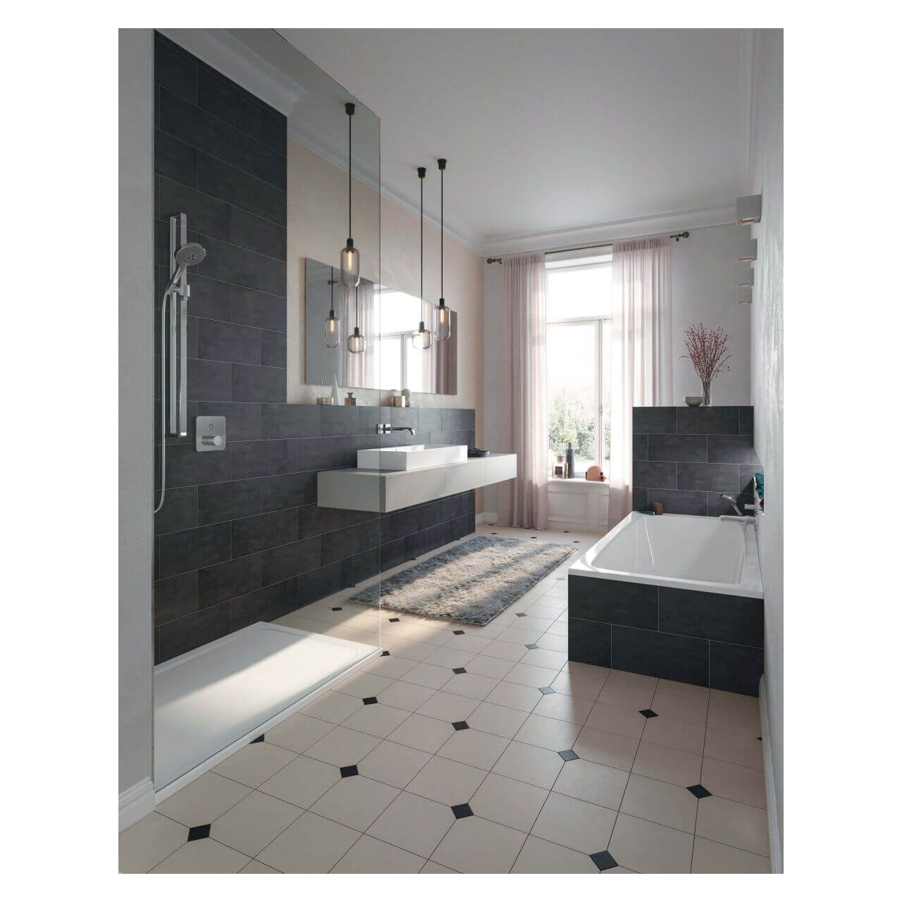 Kaldewei Badewanne CAYONO DUO 180x80 cm Weiß (272500010001)