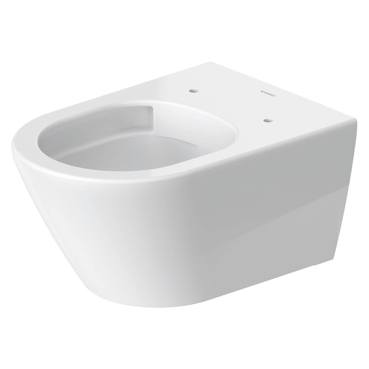 Duravit Wand-Tiefspül-WC-Set D-Neo Rimless Weiß
