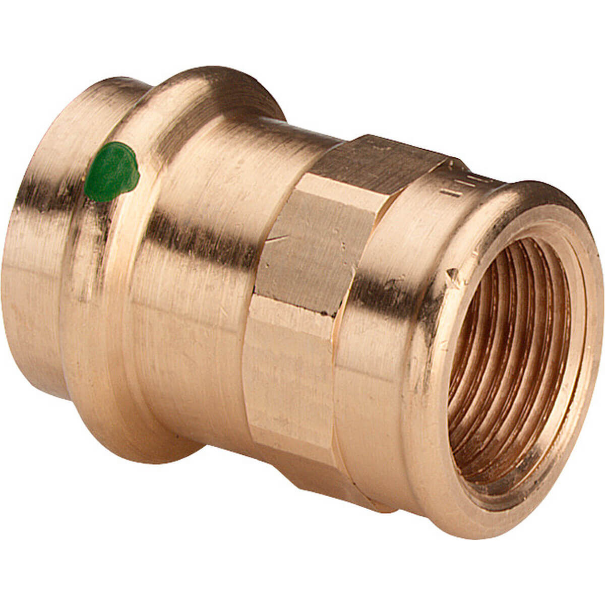 Viega Übergangsstück Sanpress 2212 35 mm x Rp 1 Siliziumbronze