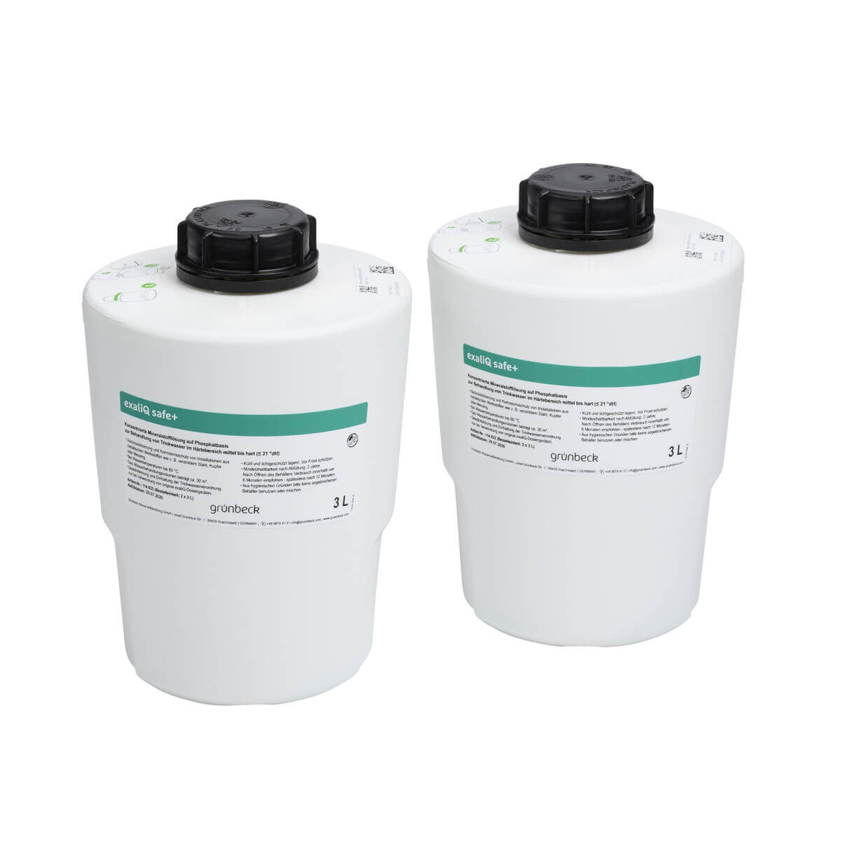Grünbeck Mineralstofflösung exaliQ safe+ 2 x 3 Liter Flasche