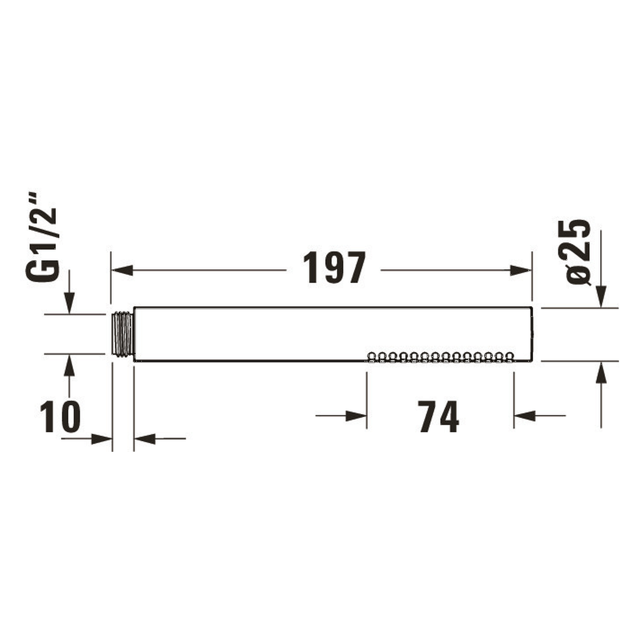 Duravit Stabbrause 187 mm Chrom mit Rain-Strahl (UV0640001010) – jetzt bei Meds24 Duravit Stabbrause 187 mm Chrom mit Rain-Strahl (UV0640001010)