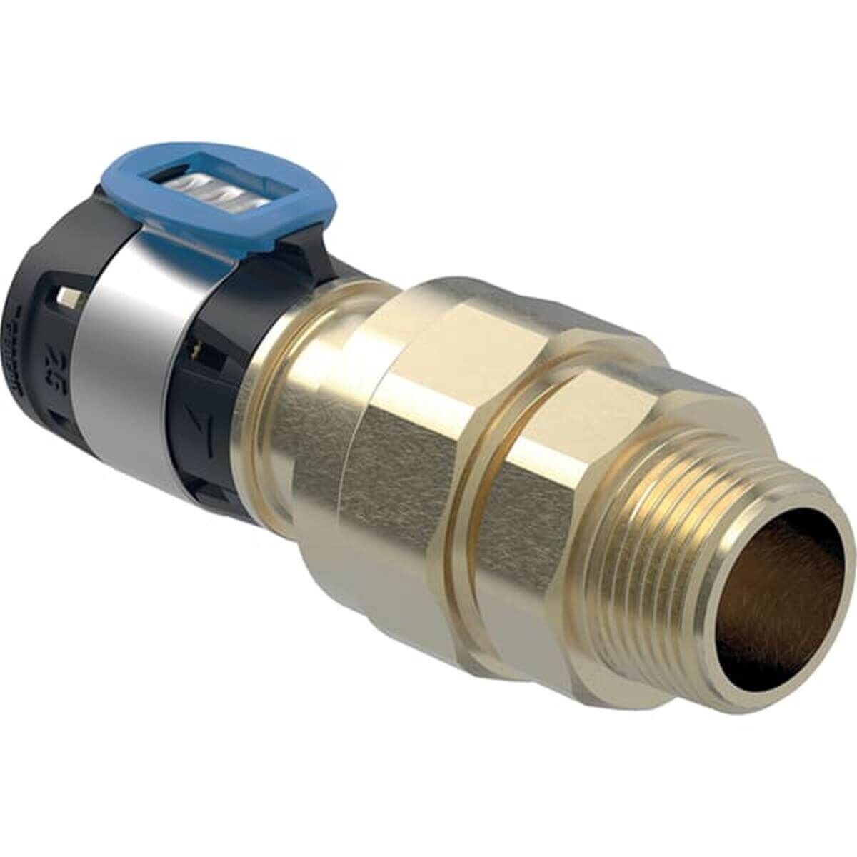Geberit Übergangsverschraubung FlowFit Ø 25 mm R 3/4 G 1