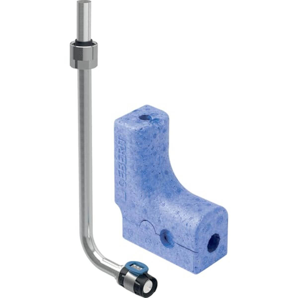 Geberit Metallrohr-Bogen FlowFit Ø 16/15 mm x G 3/4 300 mm 90°