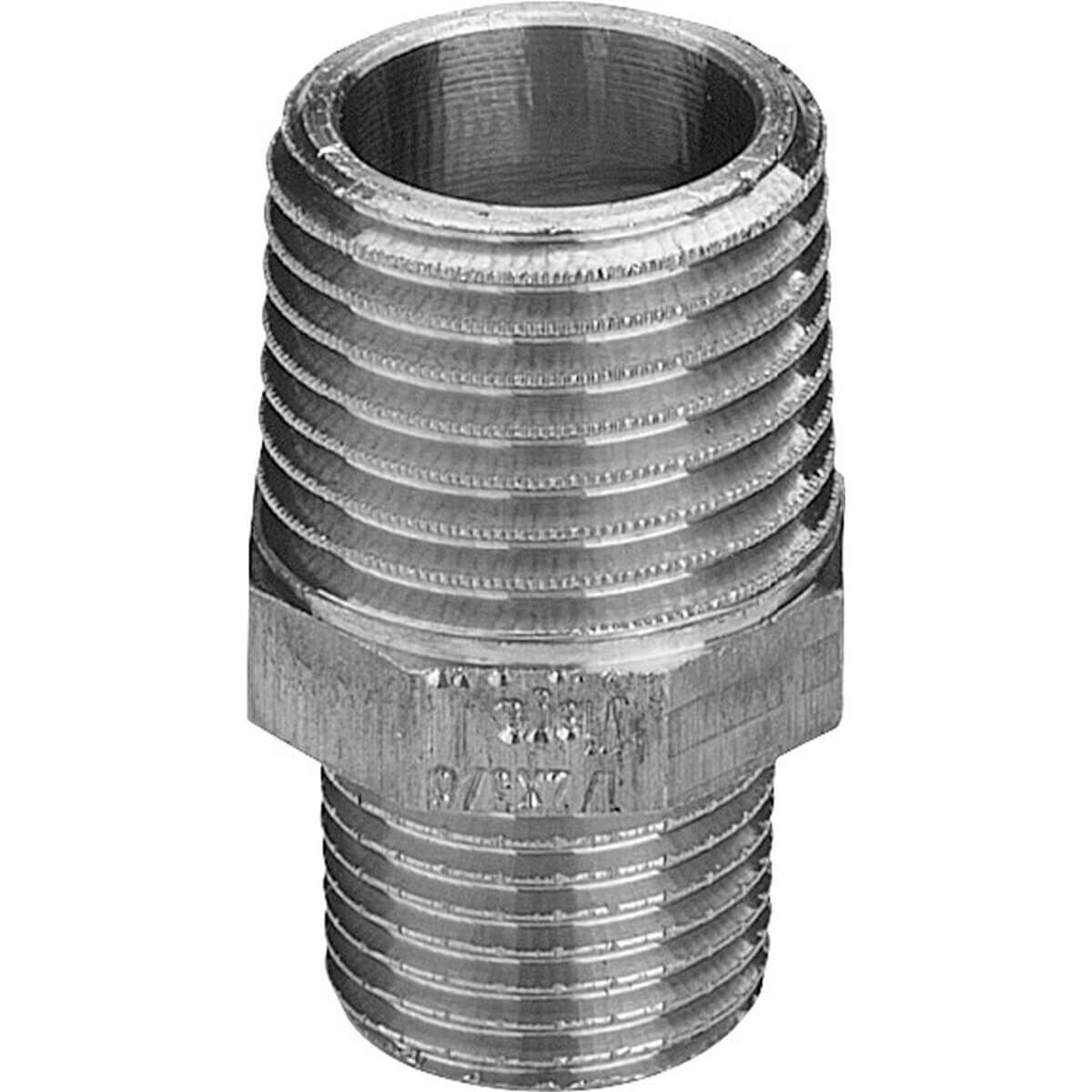 Viega Reduziernippel 3245 R 1 x R 1/2 Rotguss