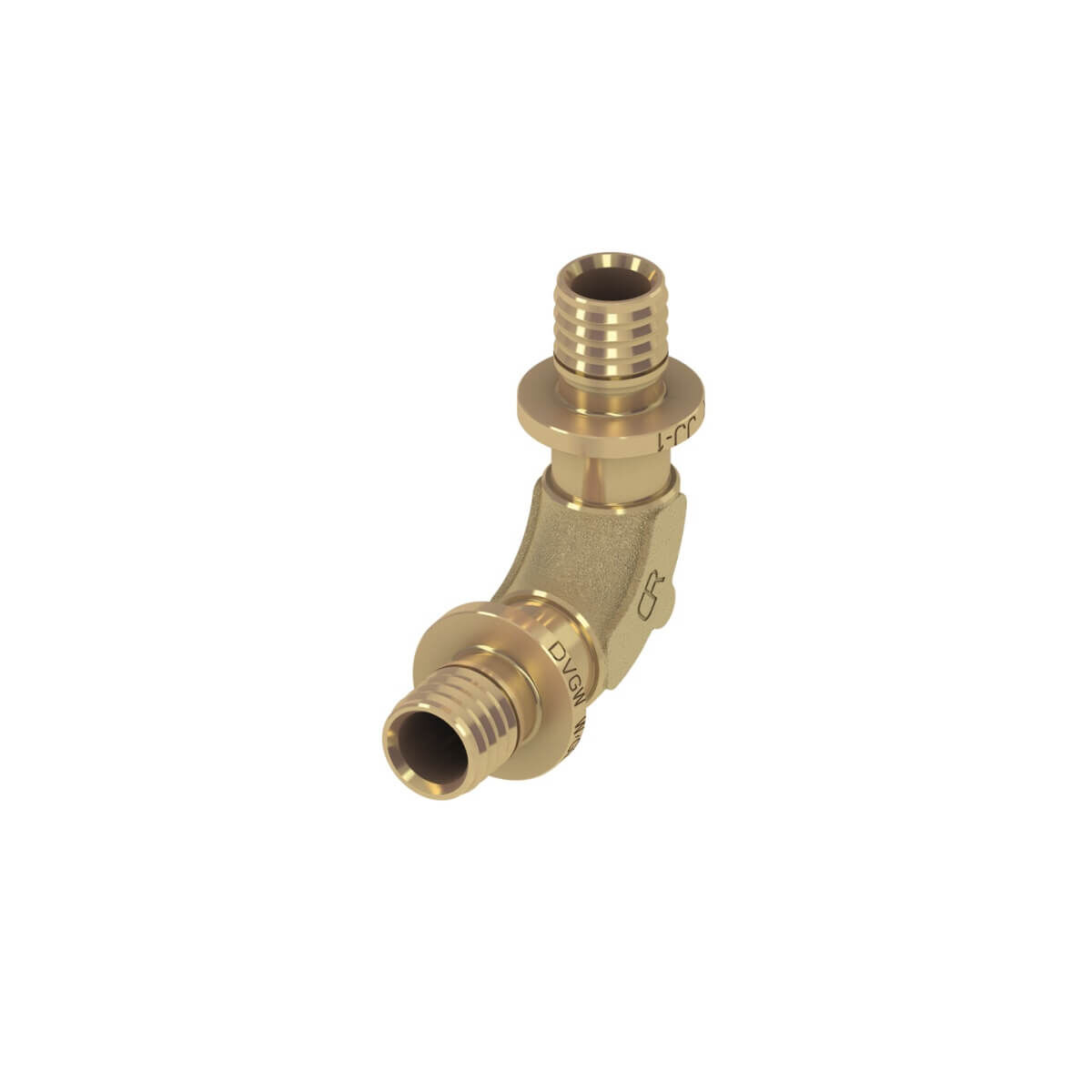 Tece Bogen TECEflex 16 x 16 mm 90° druckverlustoptimiert Siliziumbronze