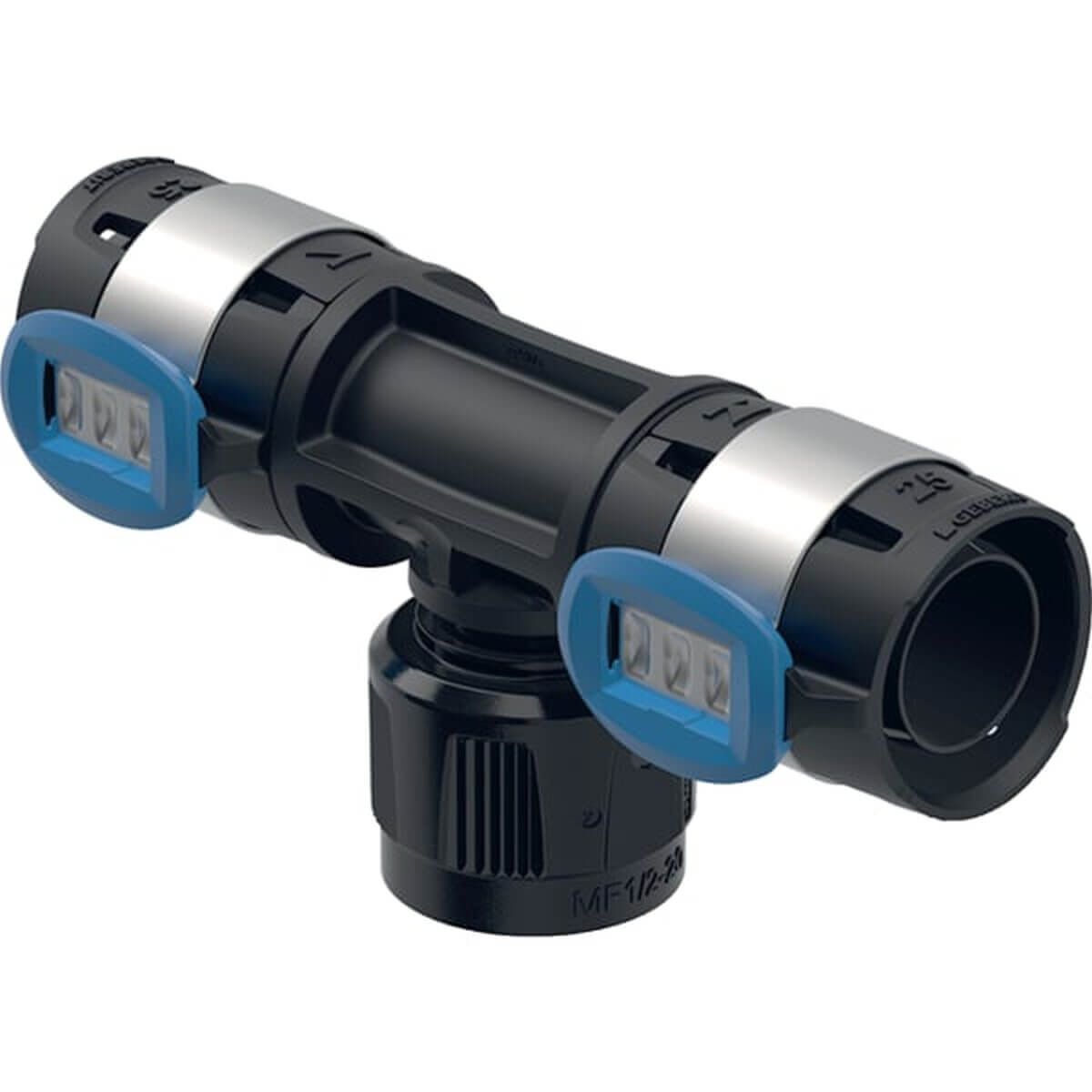 Geberit Übergangs-T-Stück FlowFit Ø 20 mm x Rp MF 1/2 x 20 mm