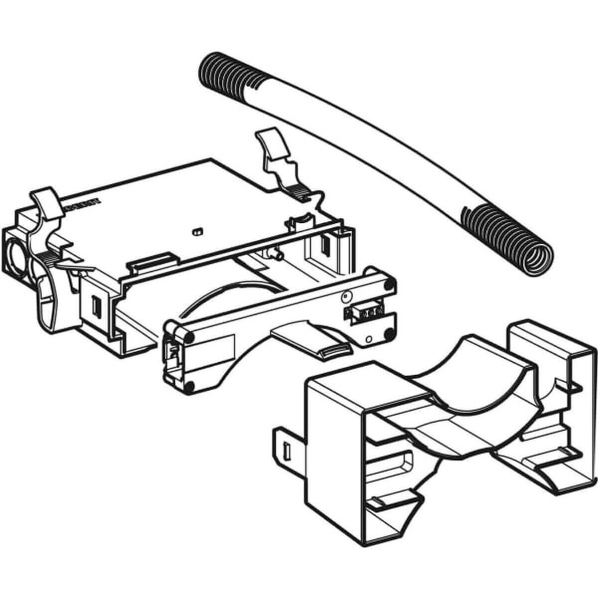 Geberit - Power - & Connect Box Set | Duofix | GIS-Elemente Sigma/Omega UP-Spülkasten