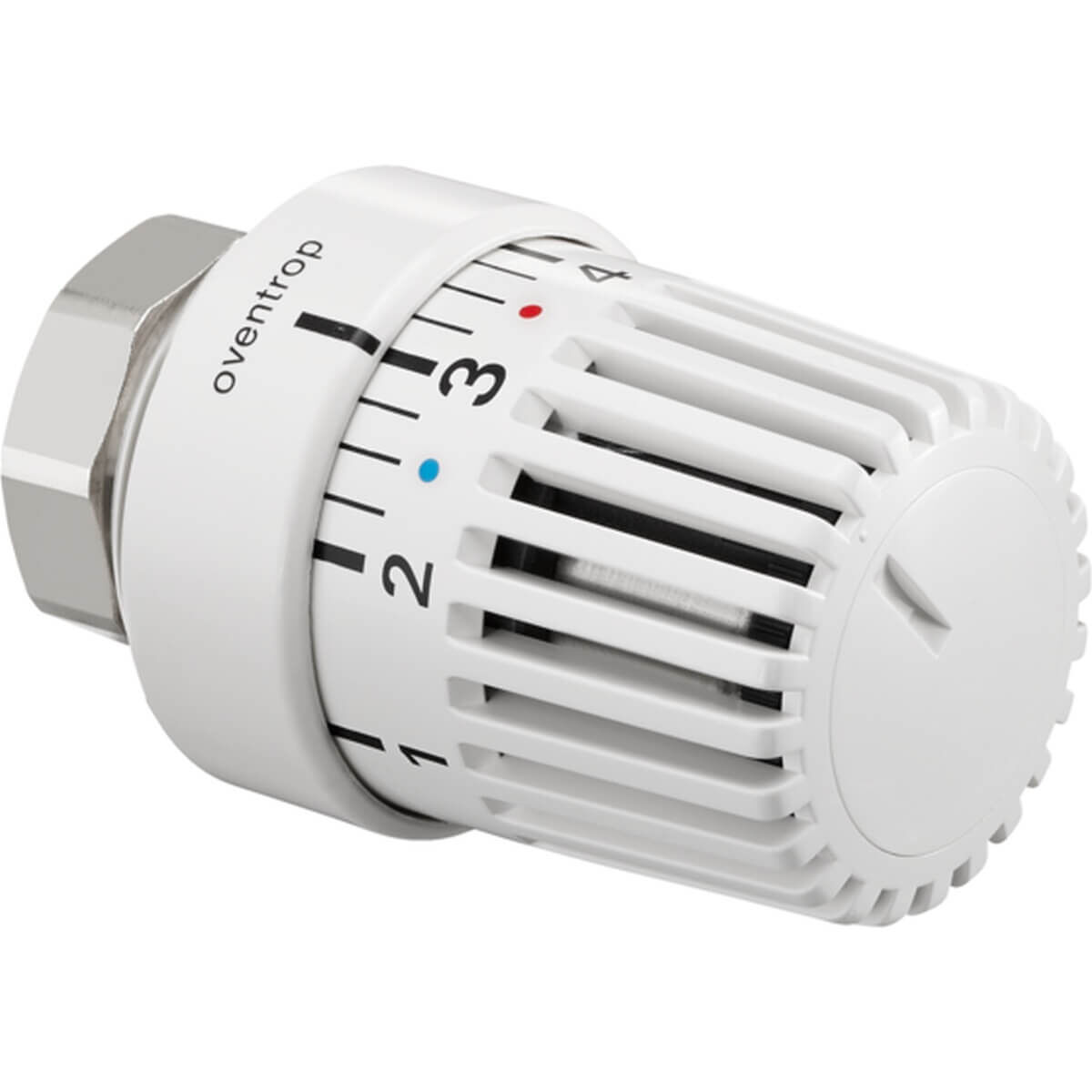 Oventrop Thermostat Uni LI 7-28 °C mit Nullstellung mit Flüssig-Fühler weiß