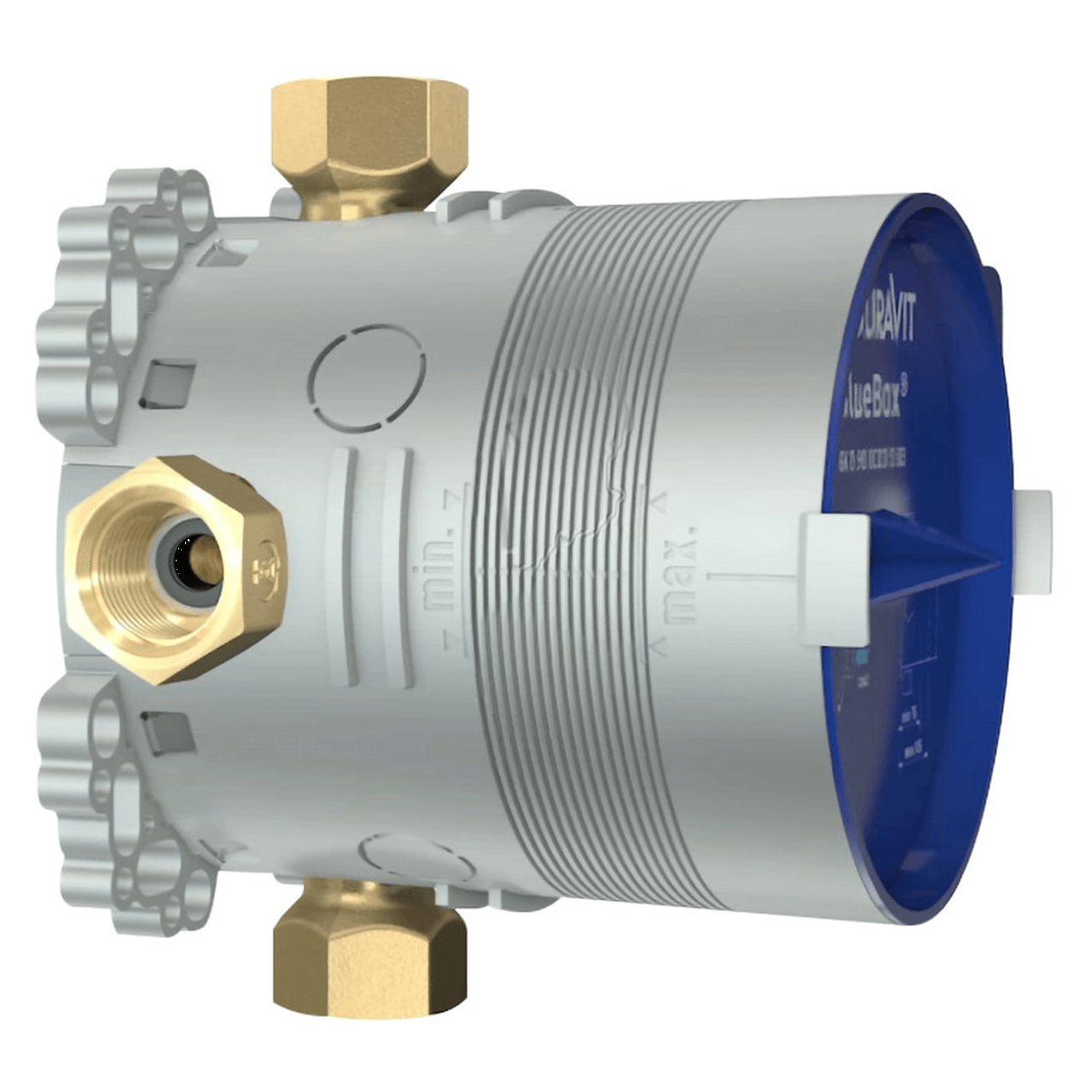 Duravit Grundkörper Bluebox 1/2" ohne Vorabsperrung 75-105 mm