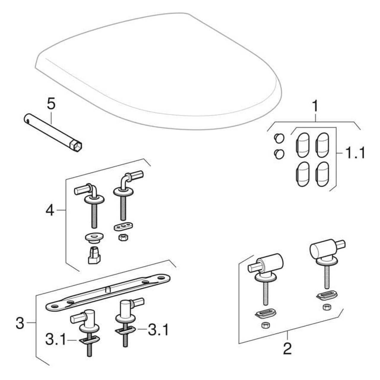 Geberit WC-Sitz Renova pergamon