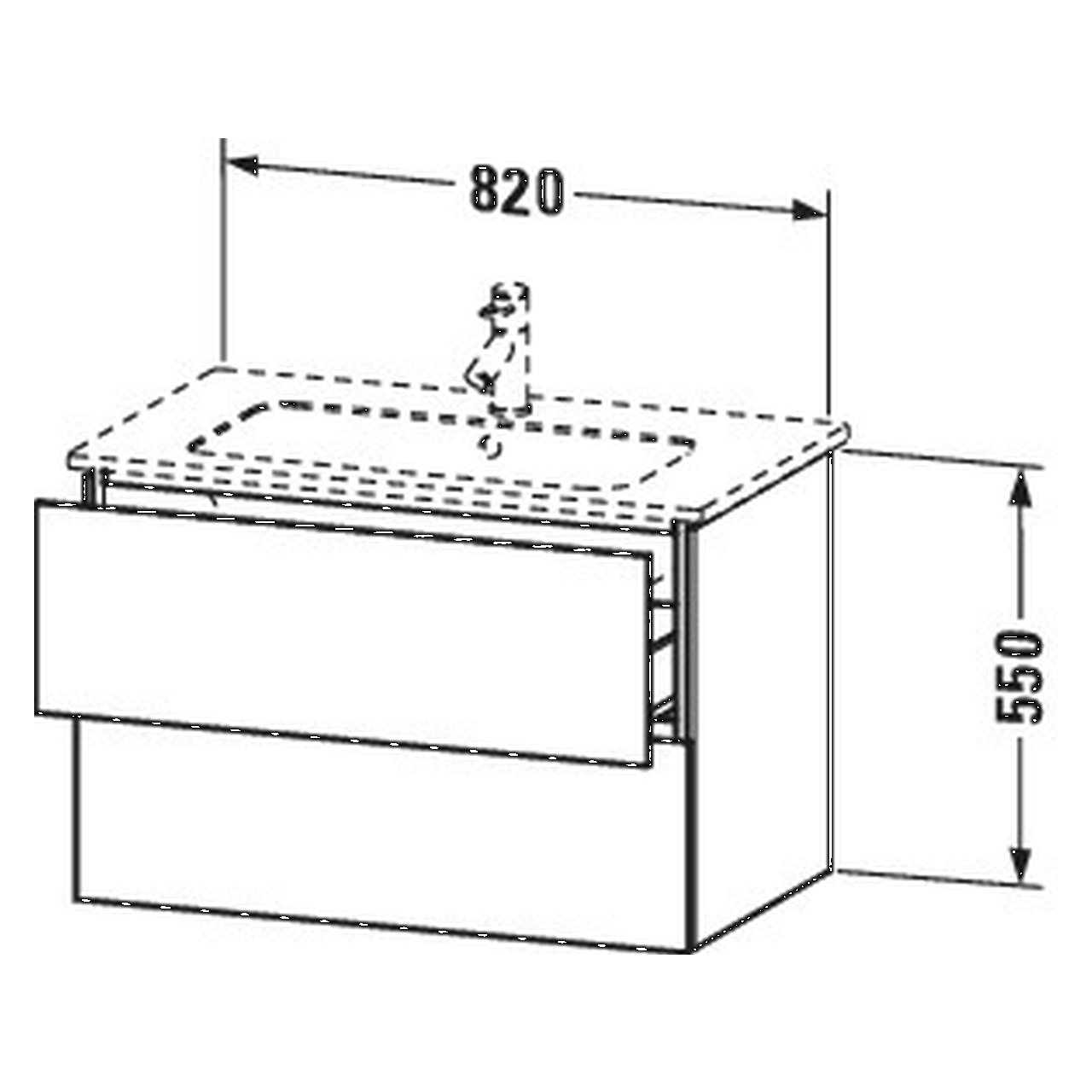 Duravit Waschtischunterschrank L-Cube 82x48,1 cm Weiß Hochglanz 2 Schubkästen (LC624102222) – jetzt bei Meds24 Duravit Waschtischunterschrank L-Cube 82x48,1 cm Weiß Hochglanz 2 Schubkästen (LC624102222)