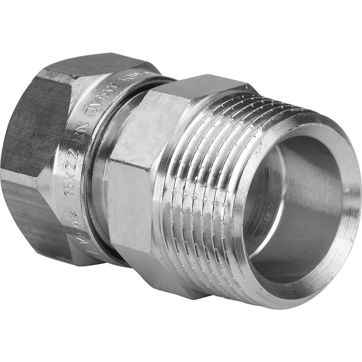 Viega Verschraubung Sanfix 2011 16 mm x R 1/2 Rotguss