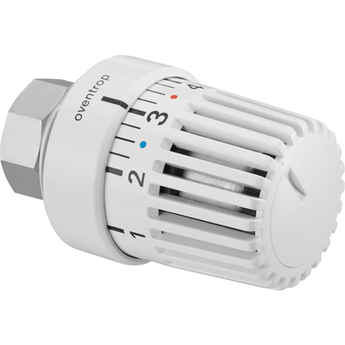 Oventrop Thermostat Uni L 7-28 °C mit Nullstellung mit Flüssig-Fühler weiß