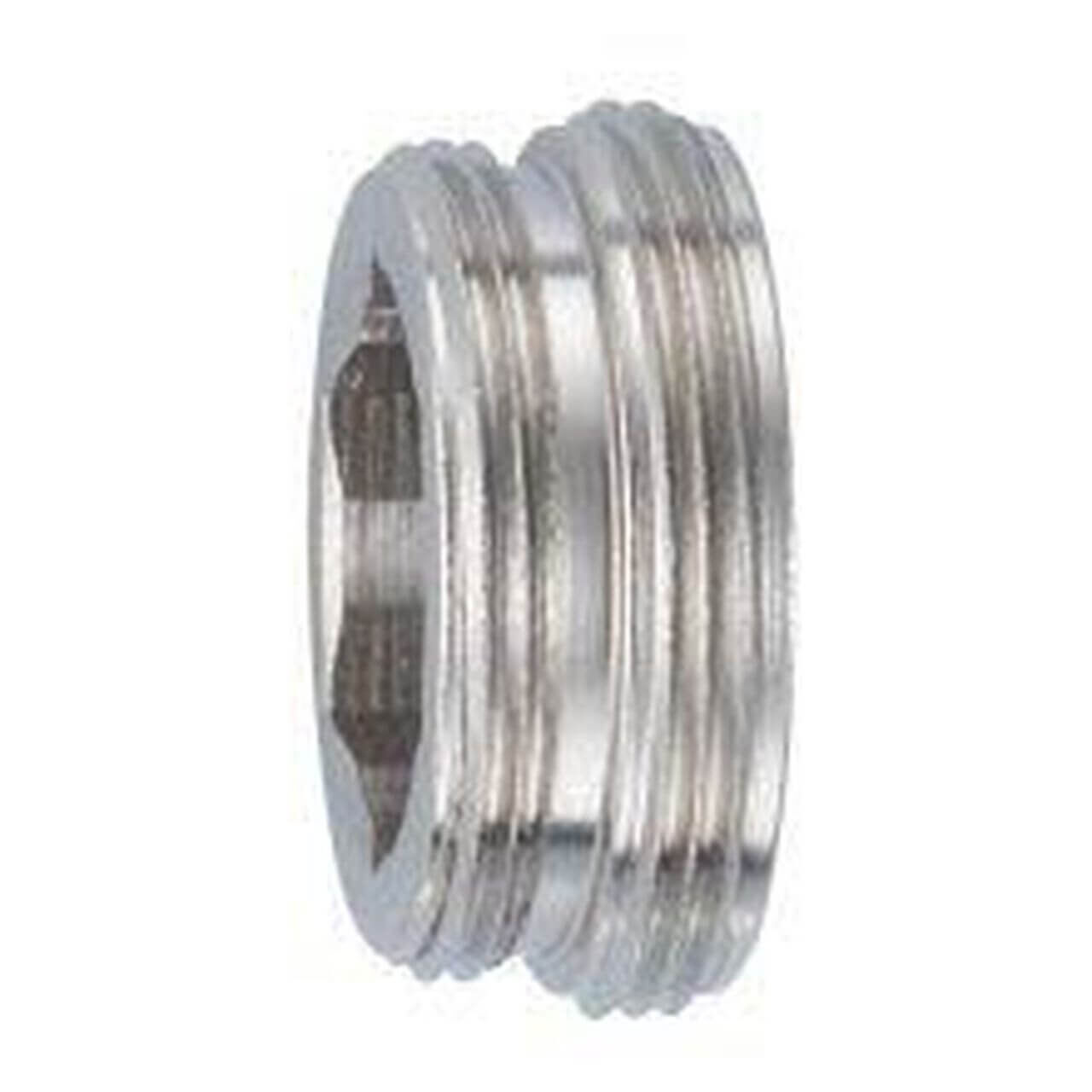 Neoperl Reduziernippel M22/M24 x 1 Messing vernickelt