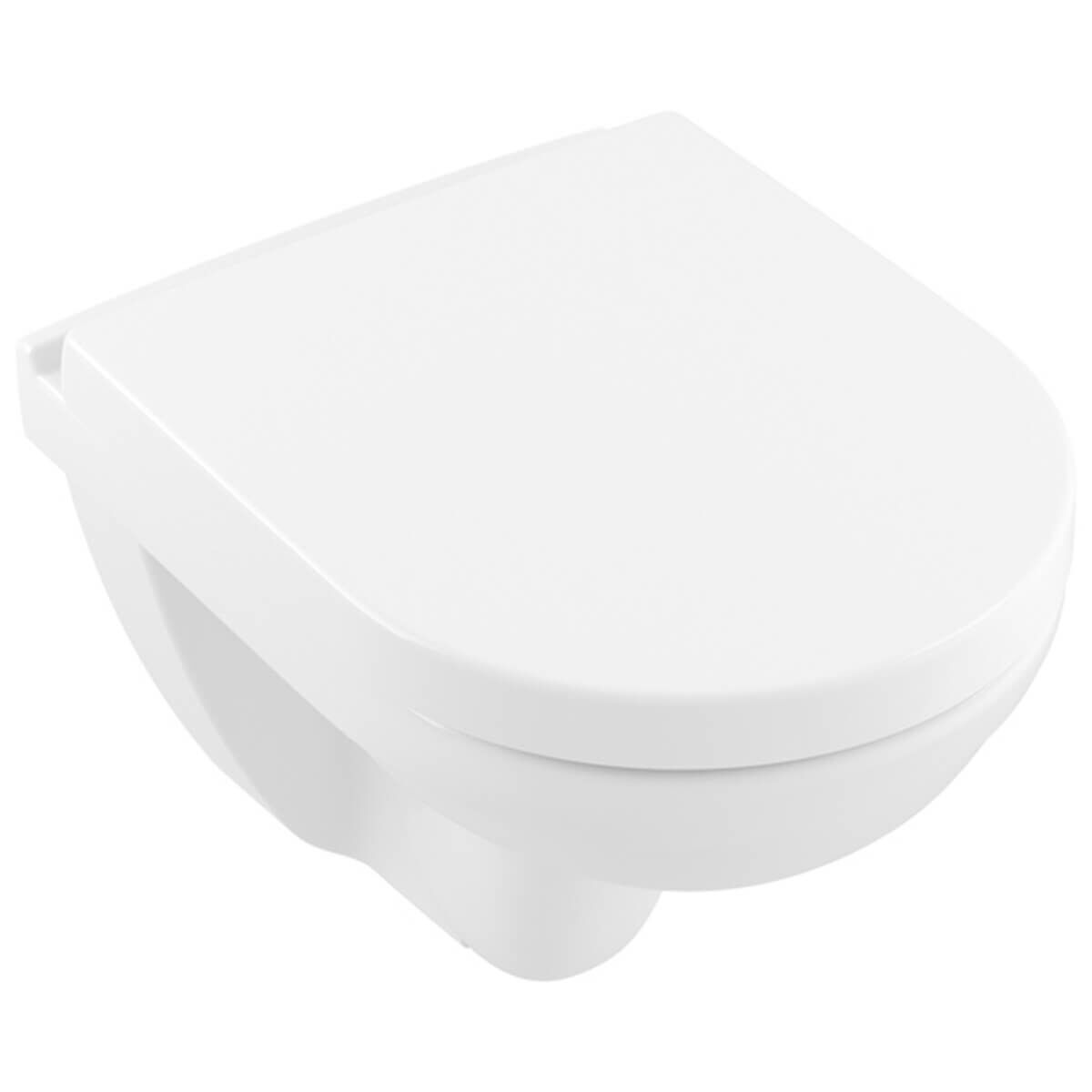 Villeroy & Boch Wand-WC-Combi-Pack O.NOVO DirectFlush 490 mm Weiß