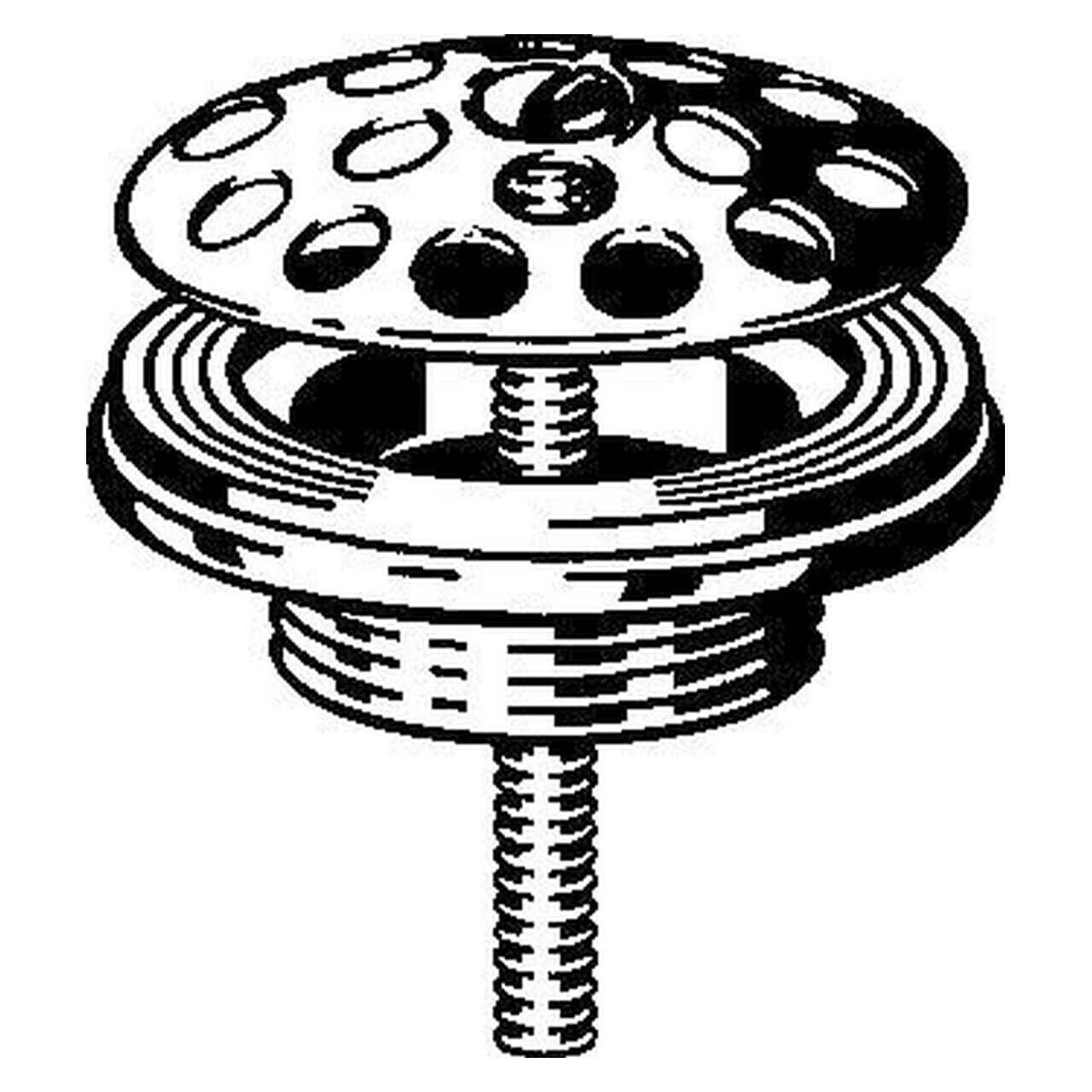 Viega Universalventil G 1 1/4 x 60 mm Edelstahl