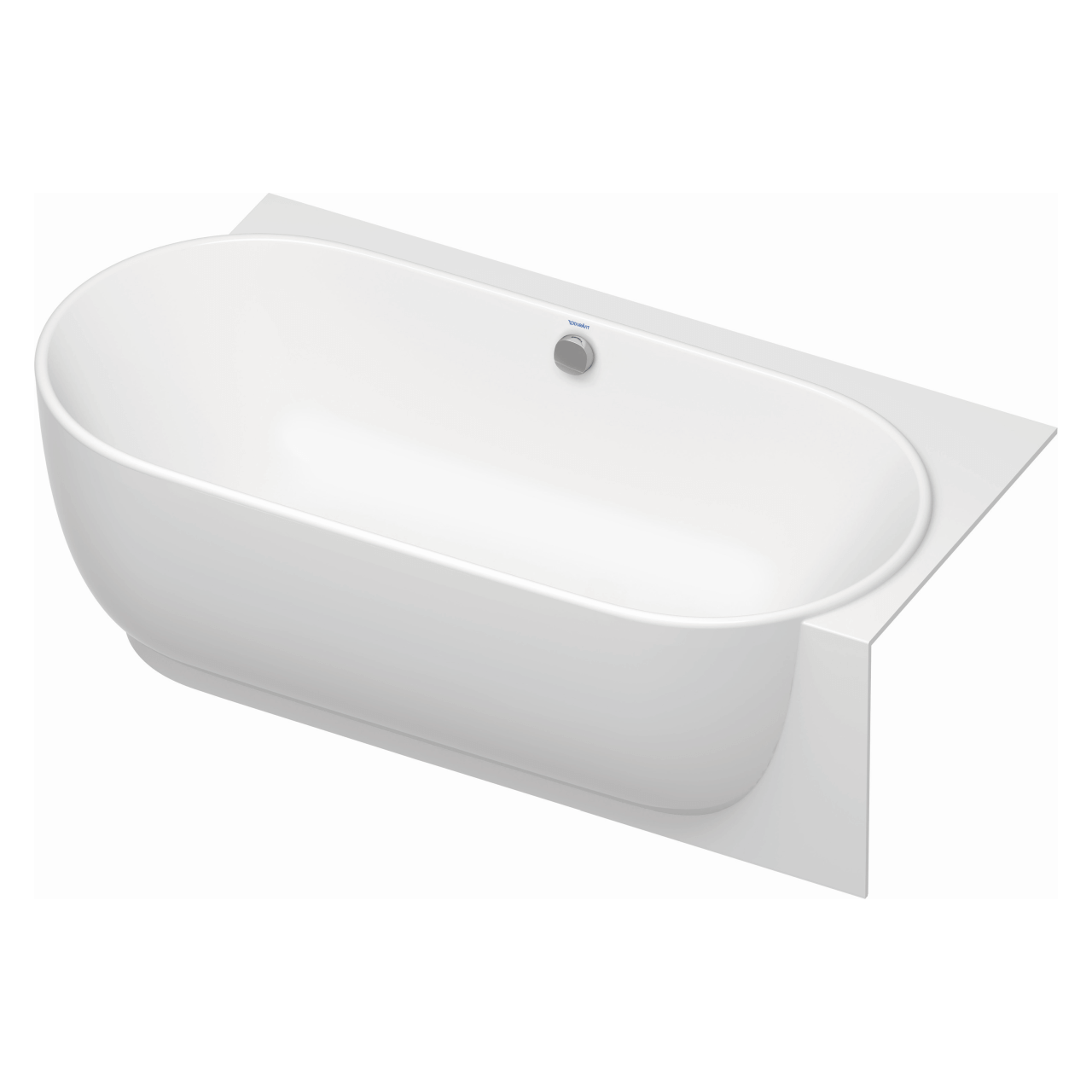 Duravit Oval-Badewanne Luv 185x95 cm Weiß, rechts (700432000000000)