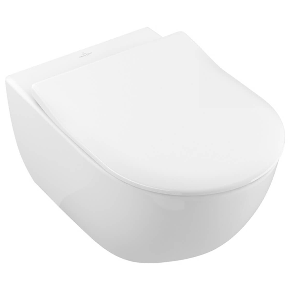 Villeroy & Boch Combi-Pack-Wand-Tiefspül-WC Subway 2.0 DirectFlush C-Plus Weiß