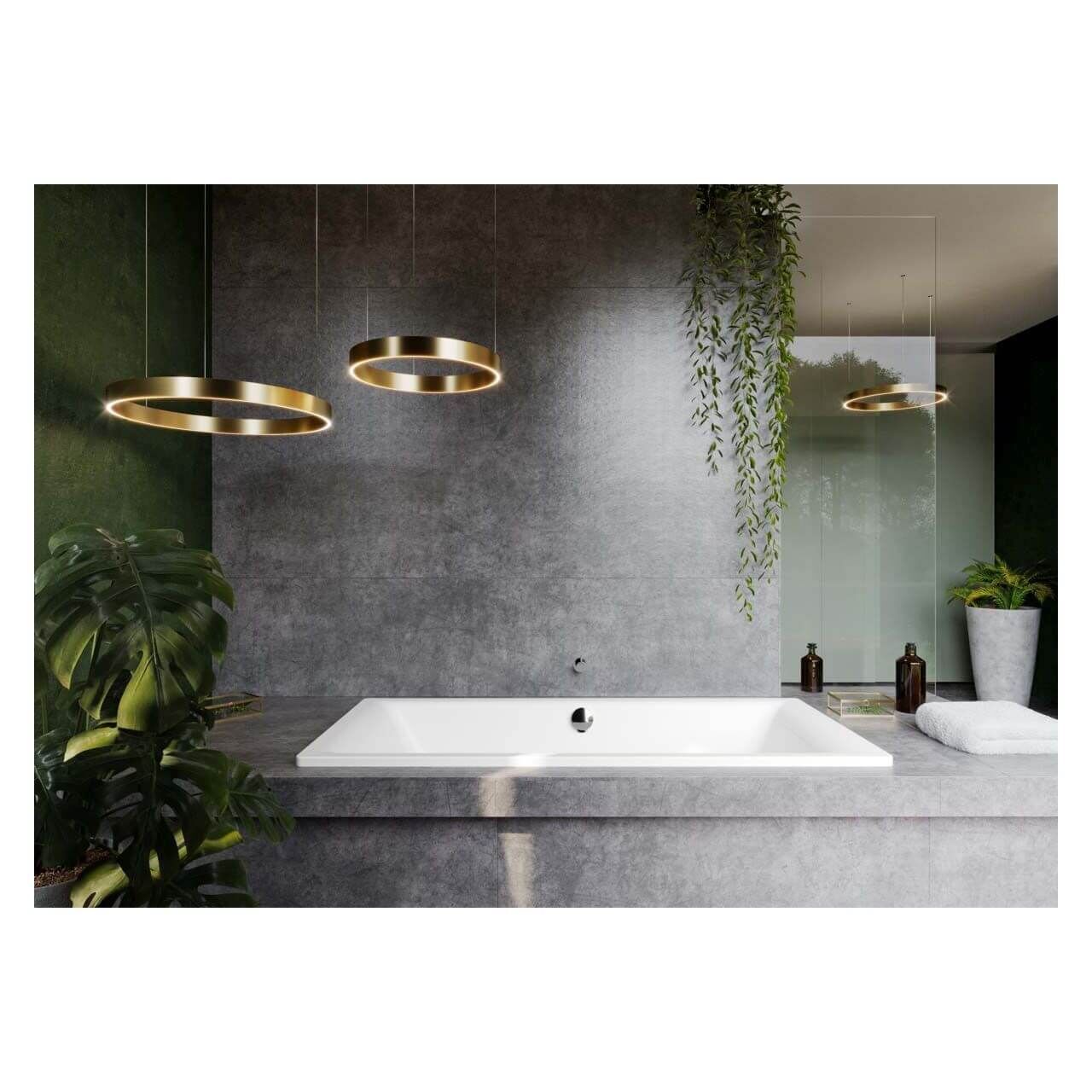 Kaldewei Badewanne Puro Duo 180x80 cm Weiß