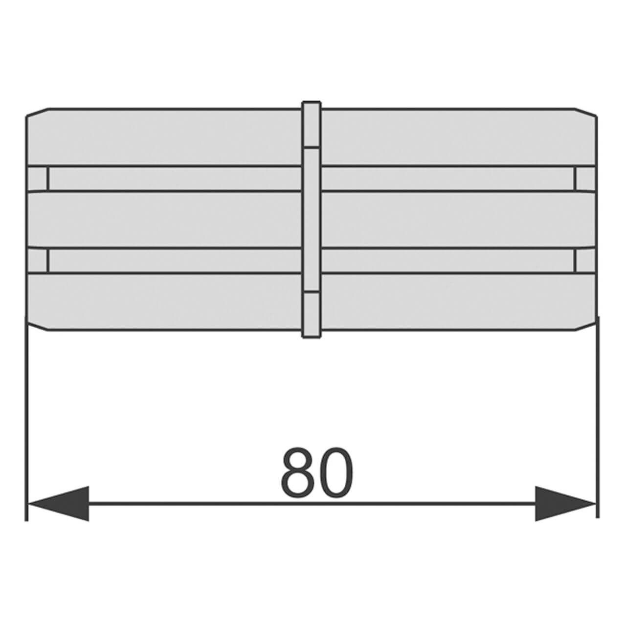 Tece Profilverbinder für Teceprofil Axialverbindung (9010009)