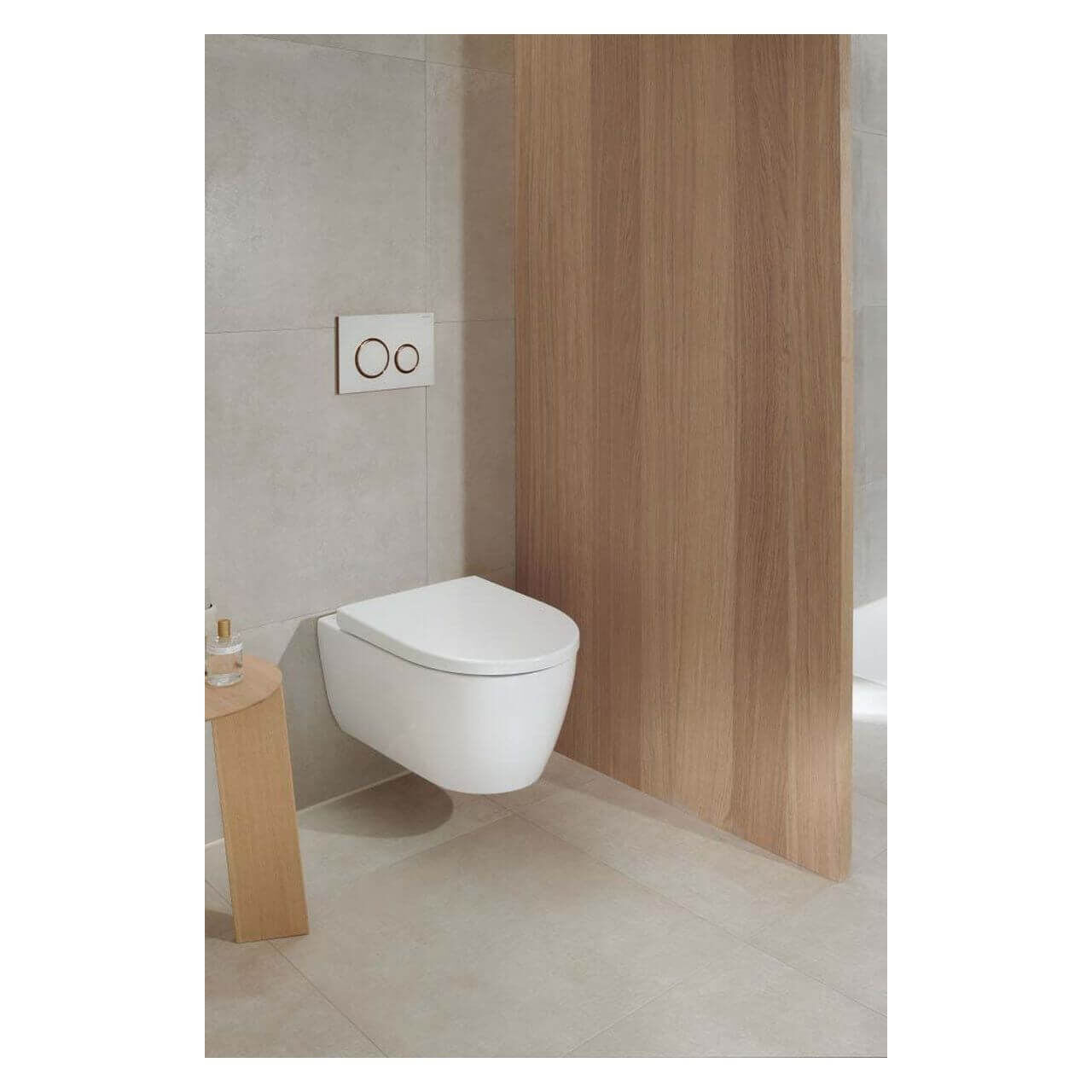 Geberit Wand-Tiefspül-WC iCon 36x53 cm rimfree mit WC-Sitz weiß
