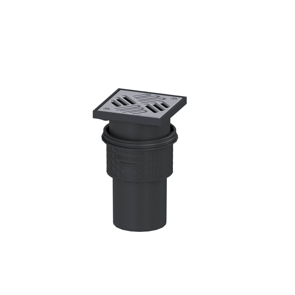 Kessel Bodenablauf Practicus DN/DA 100/110 Höhe 110 mm Grundkörper