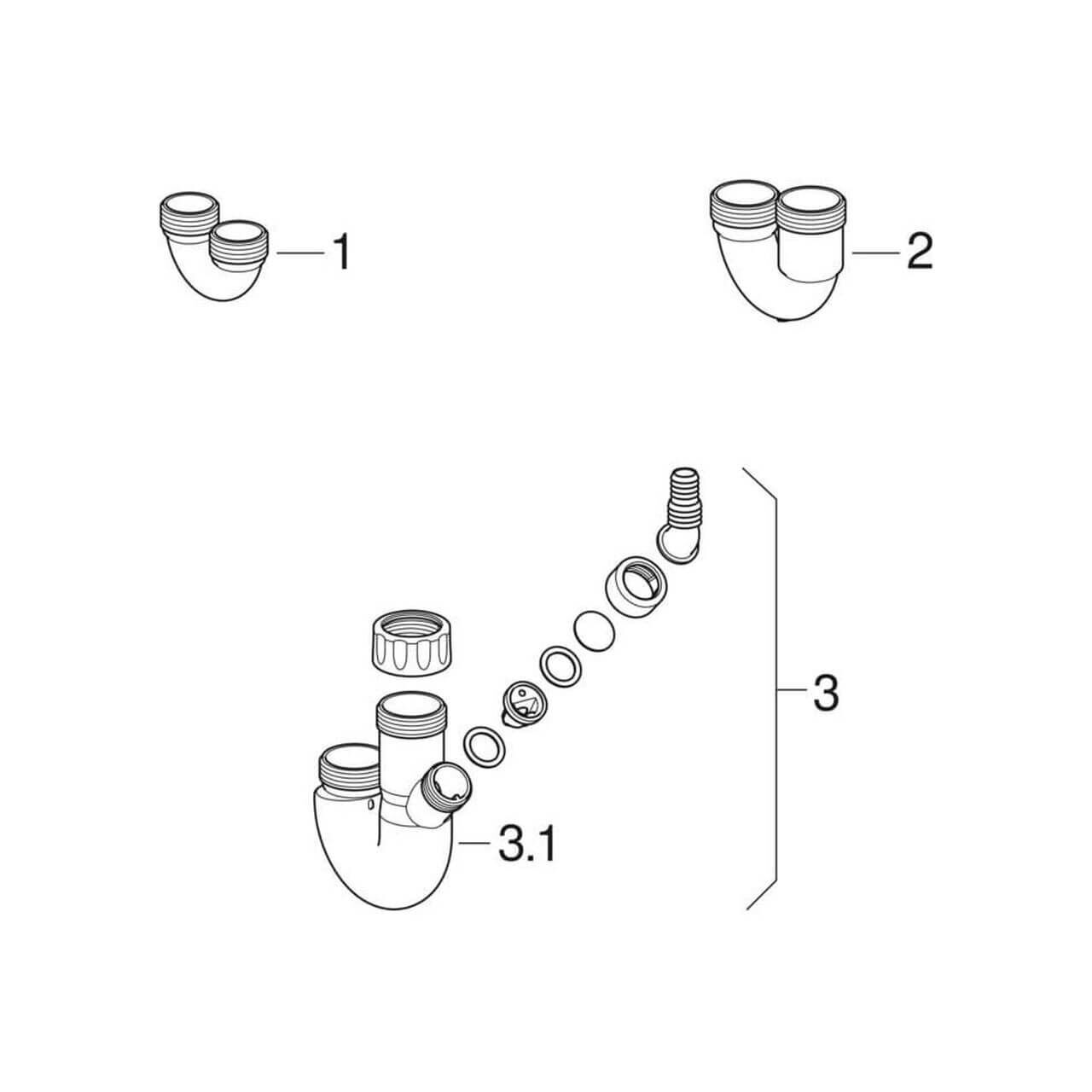 Geberit Rohrbogen G1 1/2 x 1 1/4 x 40 mm Raumsparmodell Weiß (151107111) – jetzt bei Meds24 Geberit Rohrbogen G1 1/2 x 1 1/4 x 40 mm Raumsparmodell Weiß (151107111)