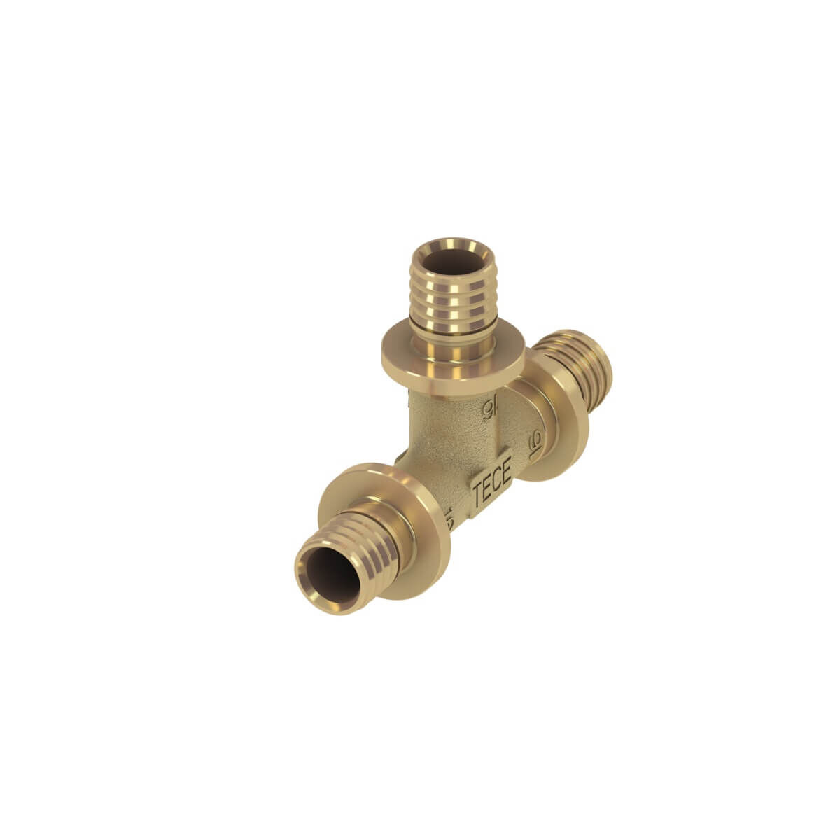Tece T-Stück TECEflex 16 x 16 x 16 mm Siliziumbronze