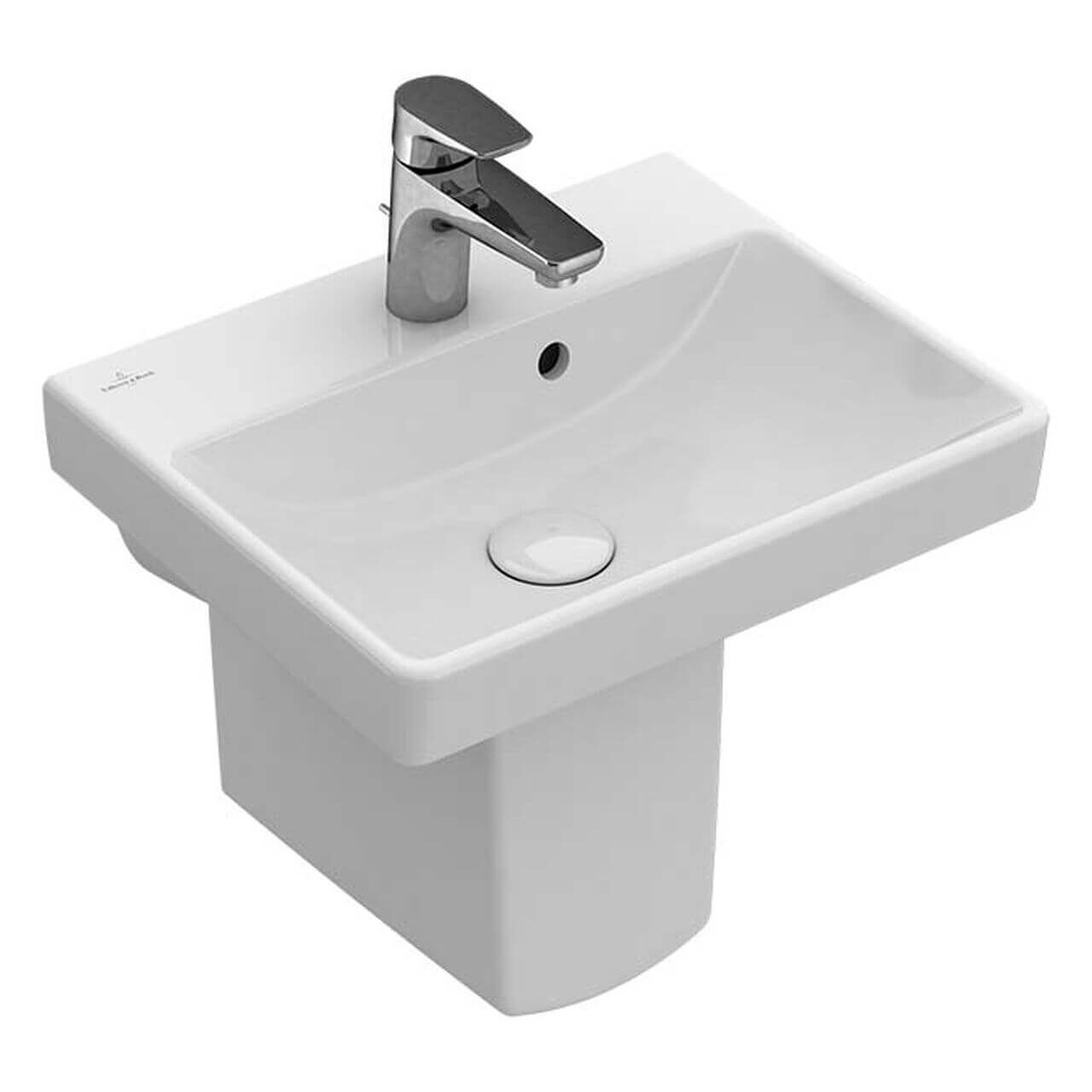 Villeroy & Boch Handwaschbecken Avento 45x37 cm Weiß (73584501)
