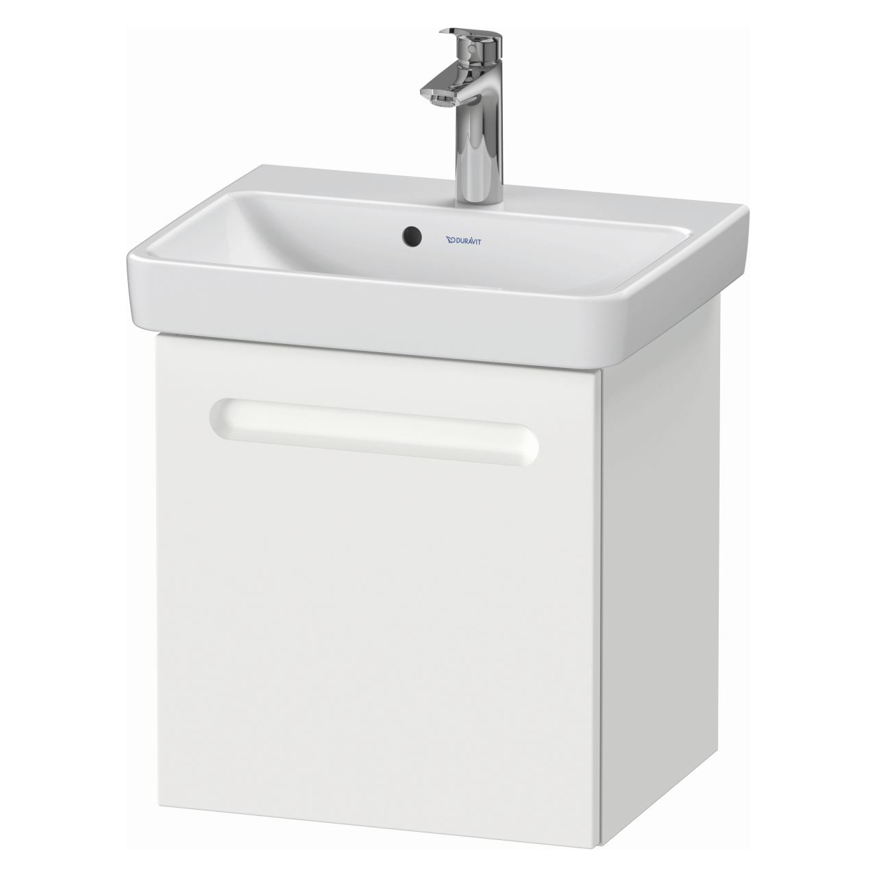 Duravit Waschtischunterschrank No.1 44x38,6x47,8 cm Weiß Matt Tür rechts (N14267R18180000)