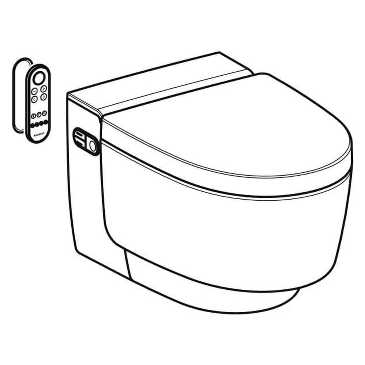 Geberit Wand-WC Aquaclean weiß (11613966) – jetzt bei Meds24 Geberit Wand-WC Aquaclean weiß (11613966)