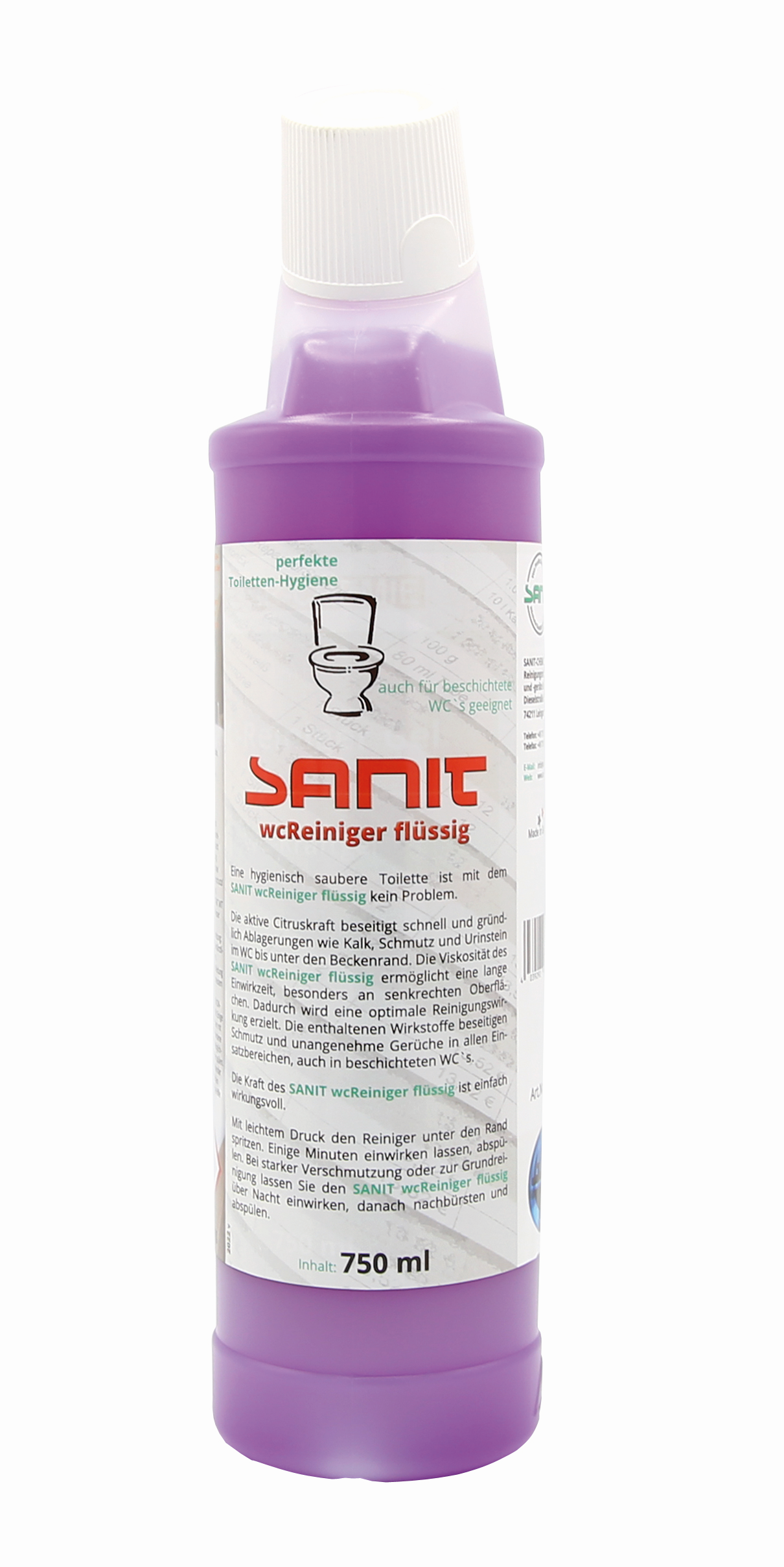 Sanit WC-Reiniger 750 ml