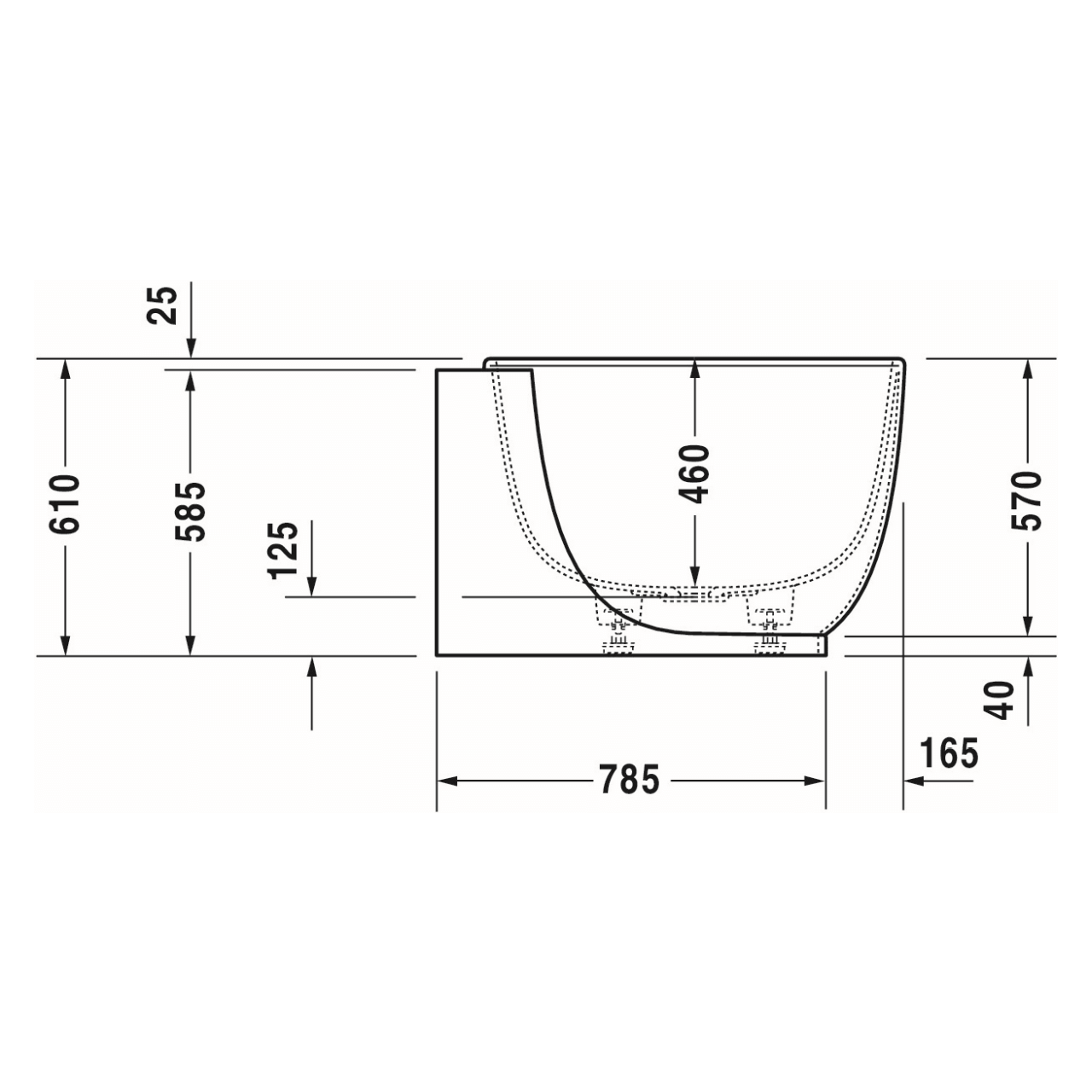 Duravit Oval-Badewanne Luv 185x95 cm Weiß, rechts (700432000000000) – jetzt bei Meds24 Duravit Oval-Badewanne Luv 185x95 cm Weiß, rechts (700432000000000)