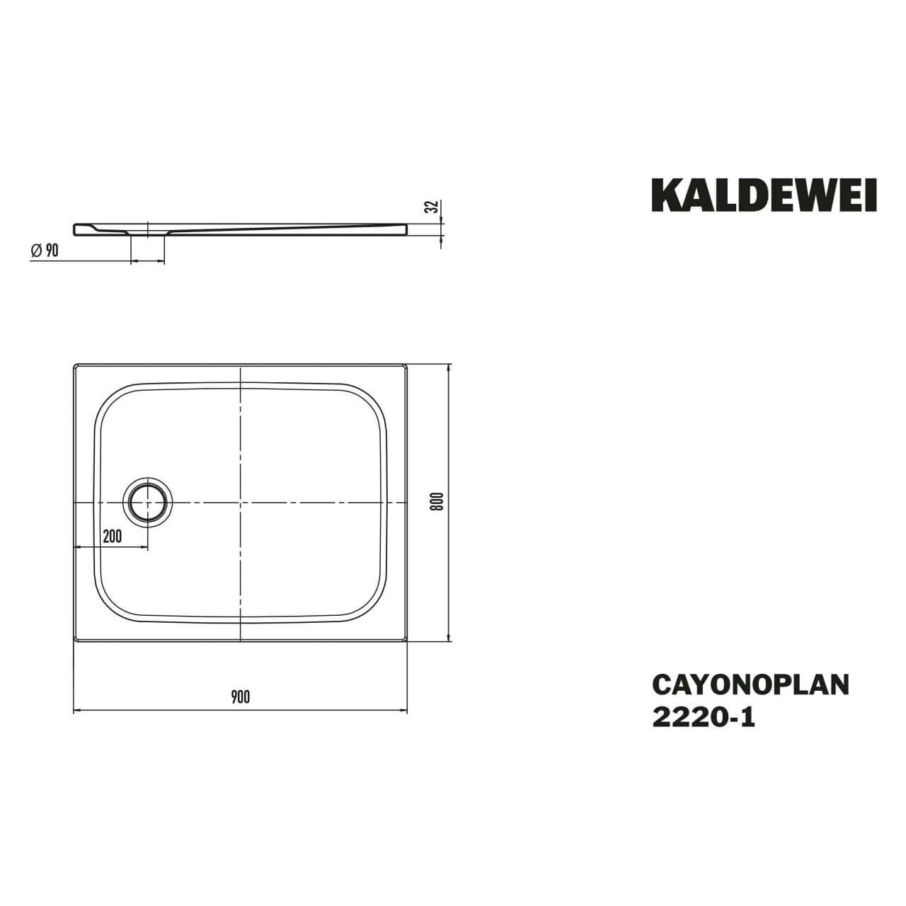 Kaldewei Duschwanne 80x90x3,2 cm Weiß (375000010001) – jetzt bei Meds24 Kaldewei Duschwanne 80x90x3,2 cm Weiß (375000010001)