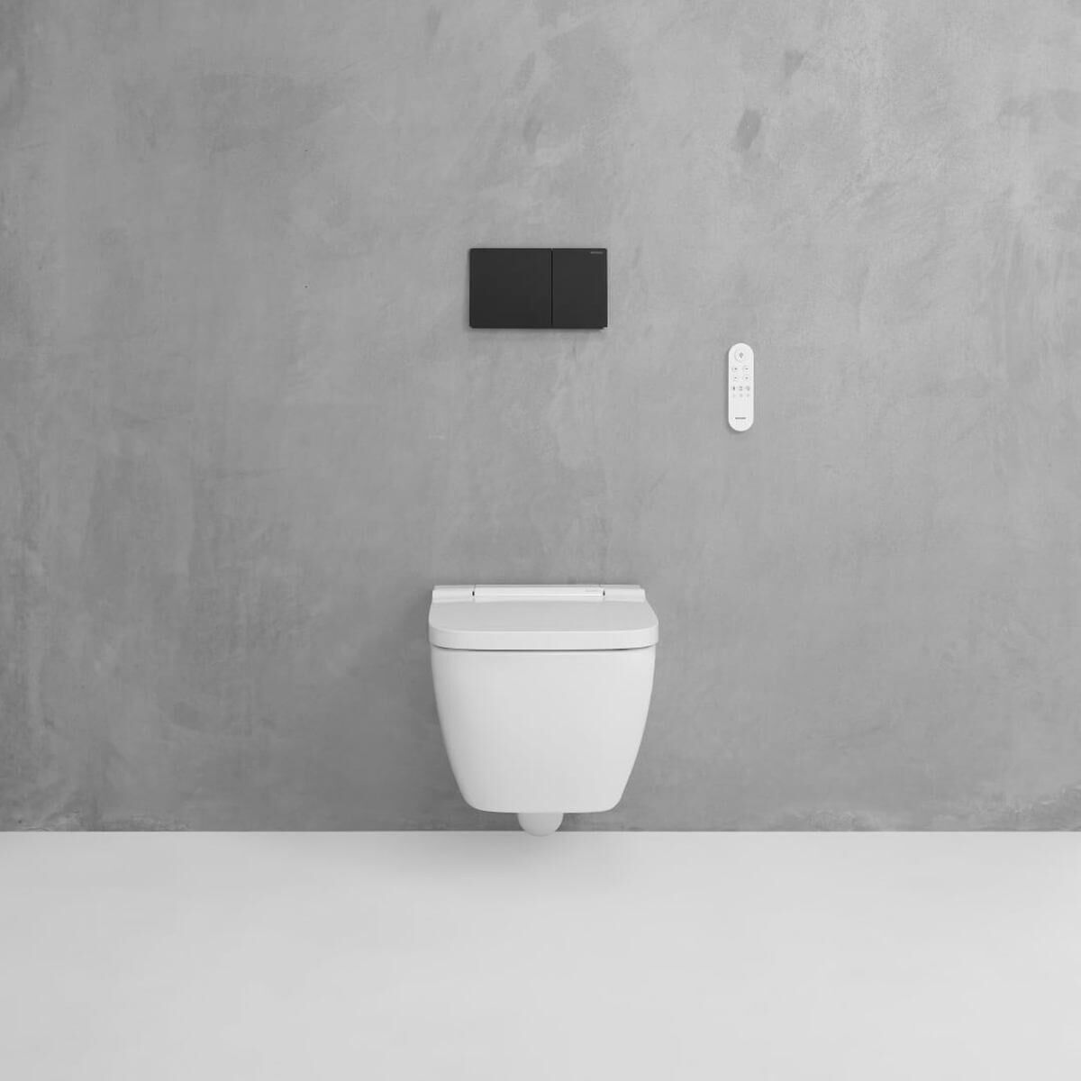 Geberit Dusch-WC AquaClean Sela Square, spülrandlos Weiß