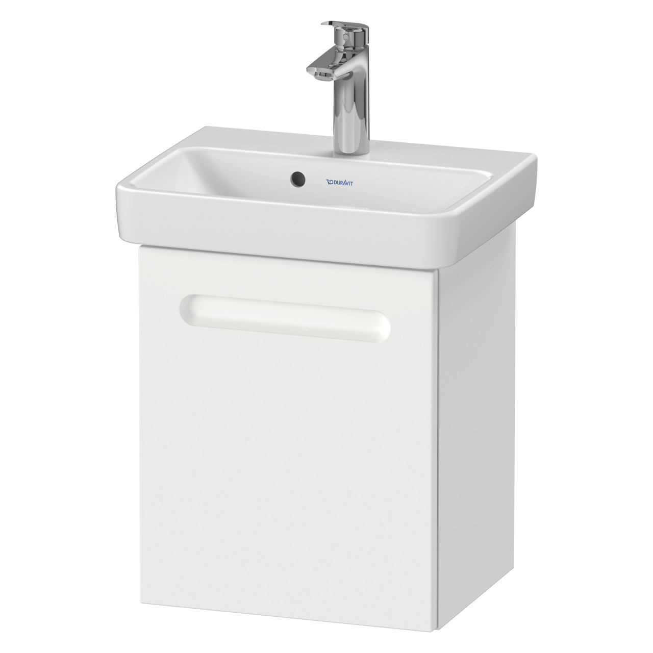 Duravit Waschtischunterschrank No.1 39x34,6x47,8 cm Weiß Matt Tür rechts (N14266R18180000)