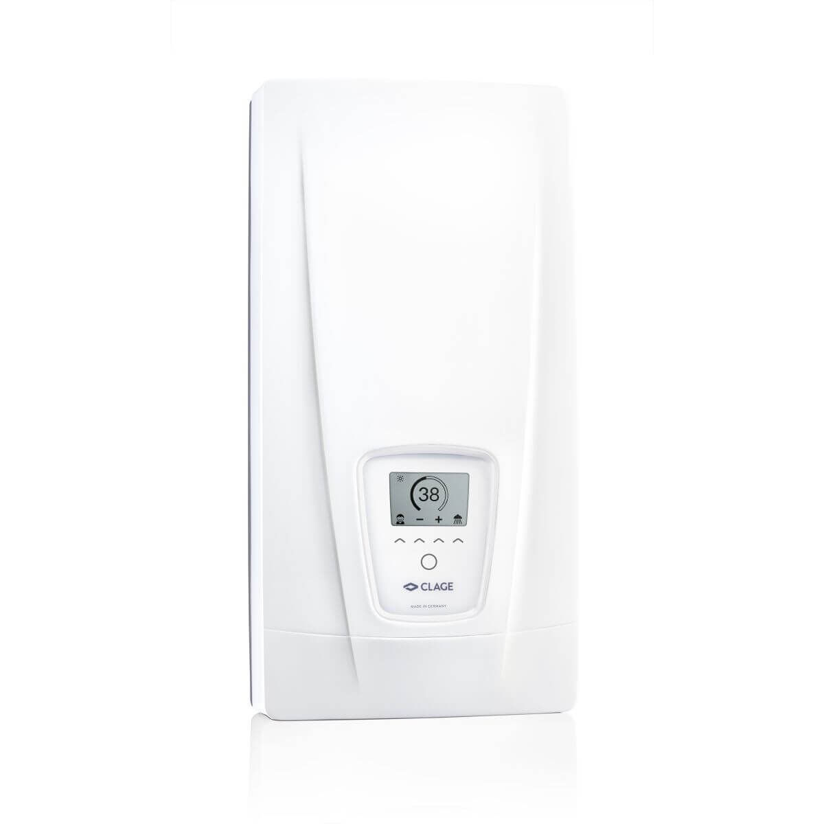 Clage Durchlauferhitzer DEX Next 18-27 kW E-Paper-Display elektronisch geregelt
